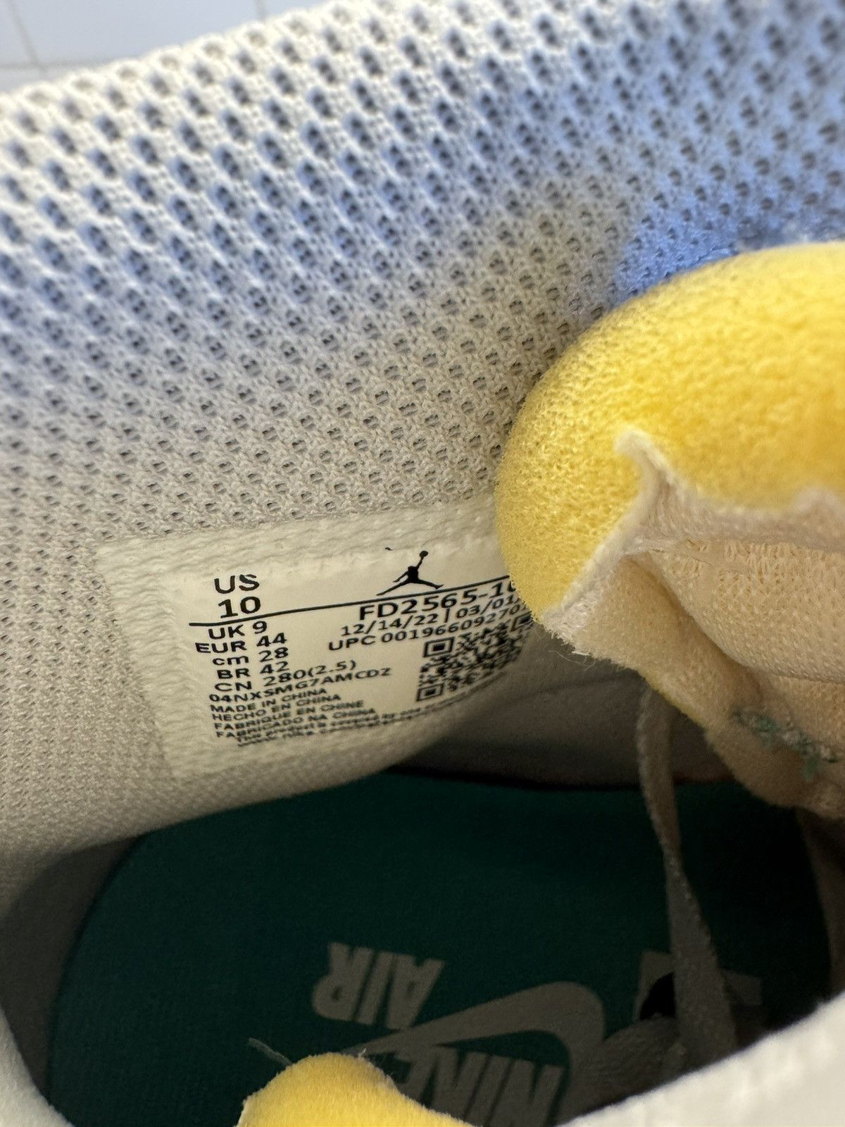 Jordan Brand × Union LA Air Jordan 1 Retro OG SP Union LA Size US 10 / EU 43 - 7 Thumbnail