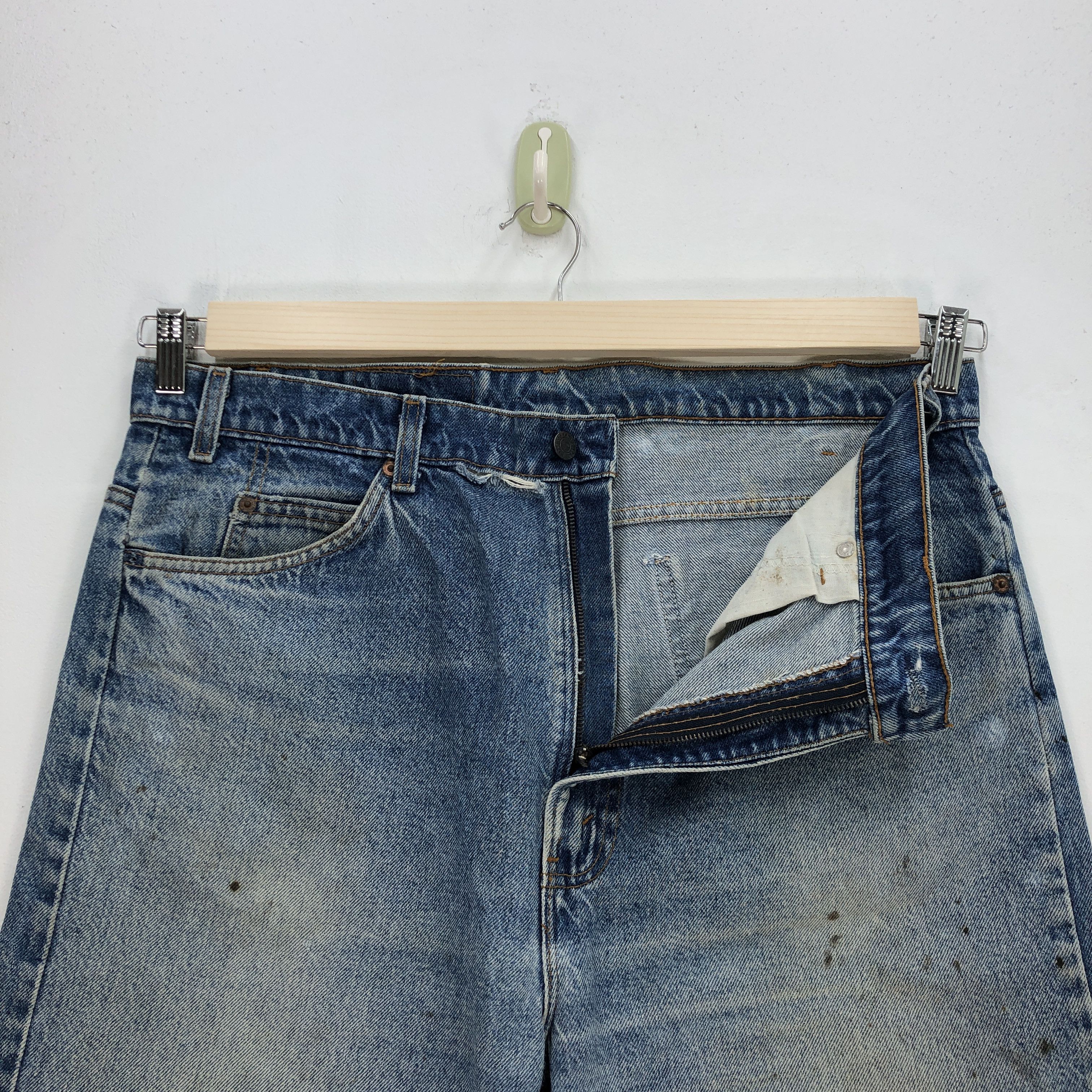 Levi's Vintage 90s Levis Jeans Orange Tabs Levis 505 Denim Pants Size US 38 / EU 54 - 7 Thumbnail