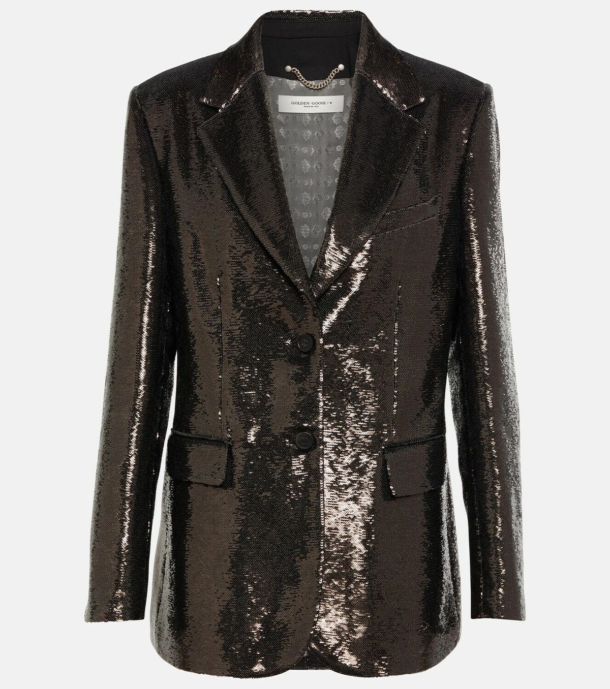 Golden Goose o1y0725 Blazer in Dark Brown Size XS / US 0-2 / IT 36-38 - 1 Thumbnail
