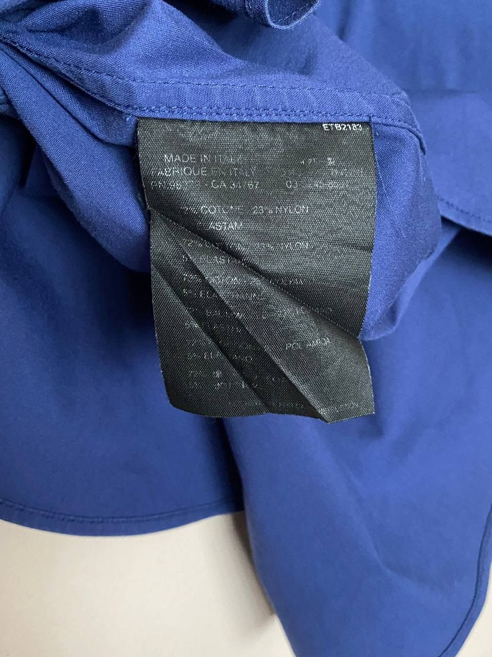 Prada 💙PRADA Shirt stretch Button Up Long Sleeve Top blue Size US M / EU 48-50 / 2 - 5 Thumbnail