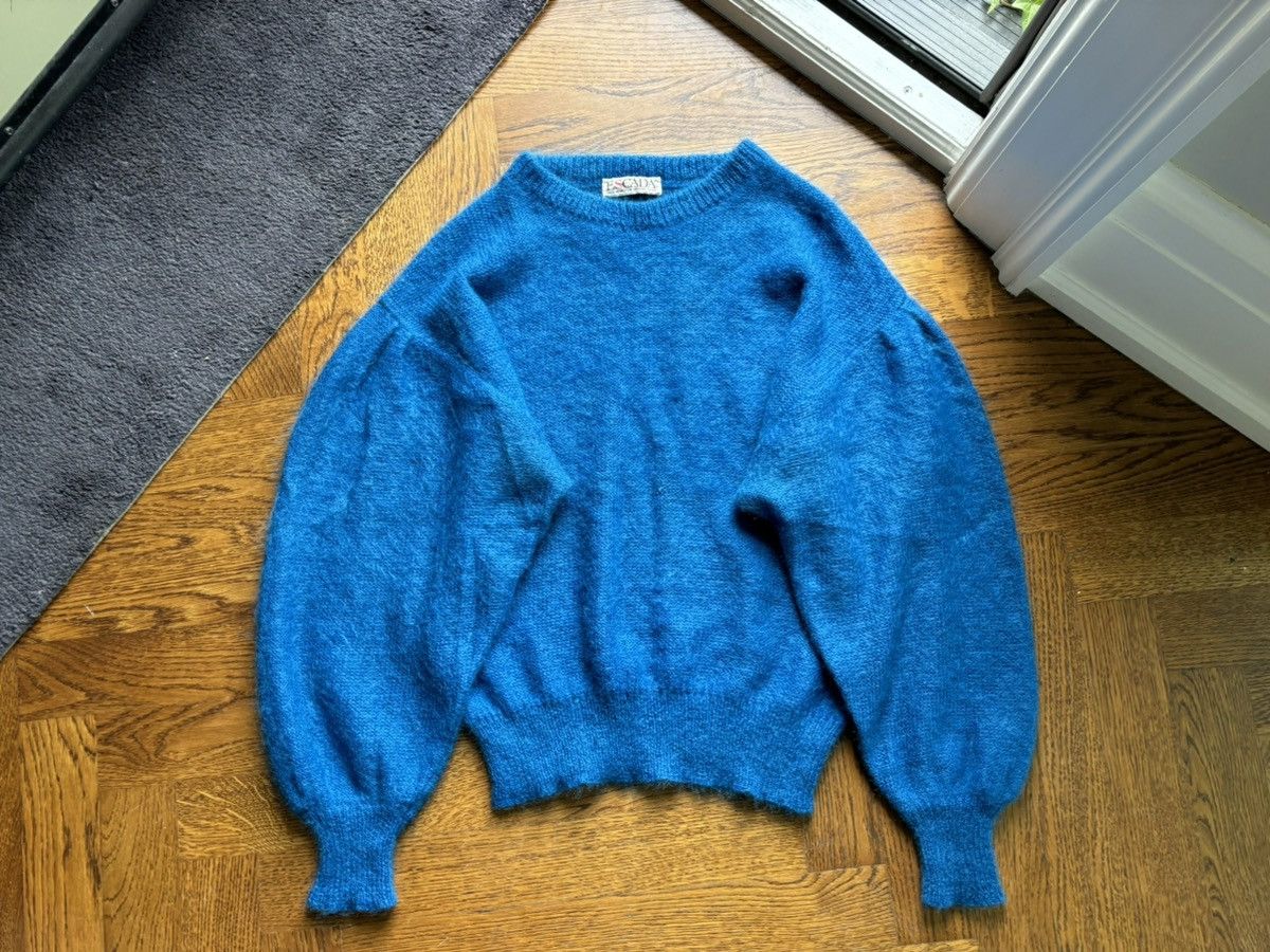 Escada × Escada Sport × Vintage 1980s Escada Mohair Sweater Vintage Escada Sweater W Germany Size US S / EU 44-46 / 1 - 14 Thumbnail