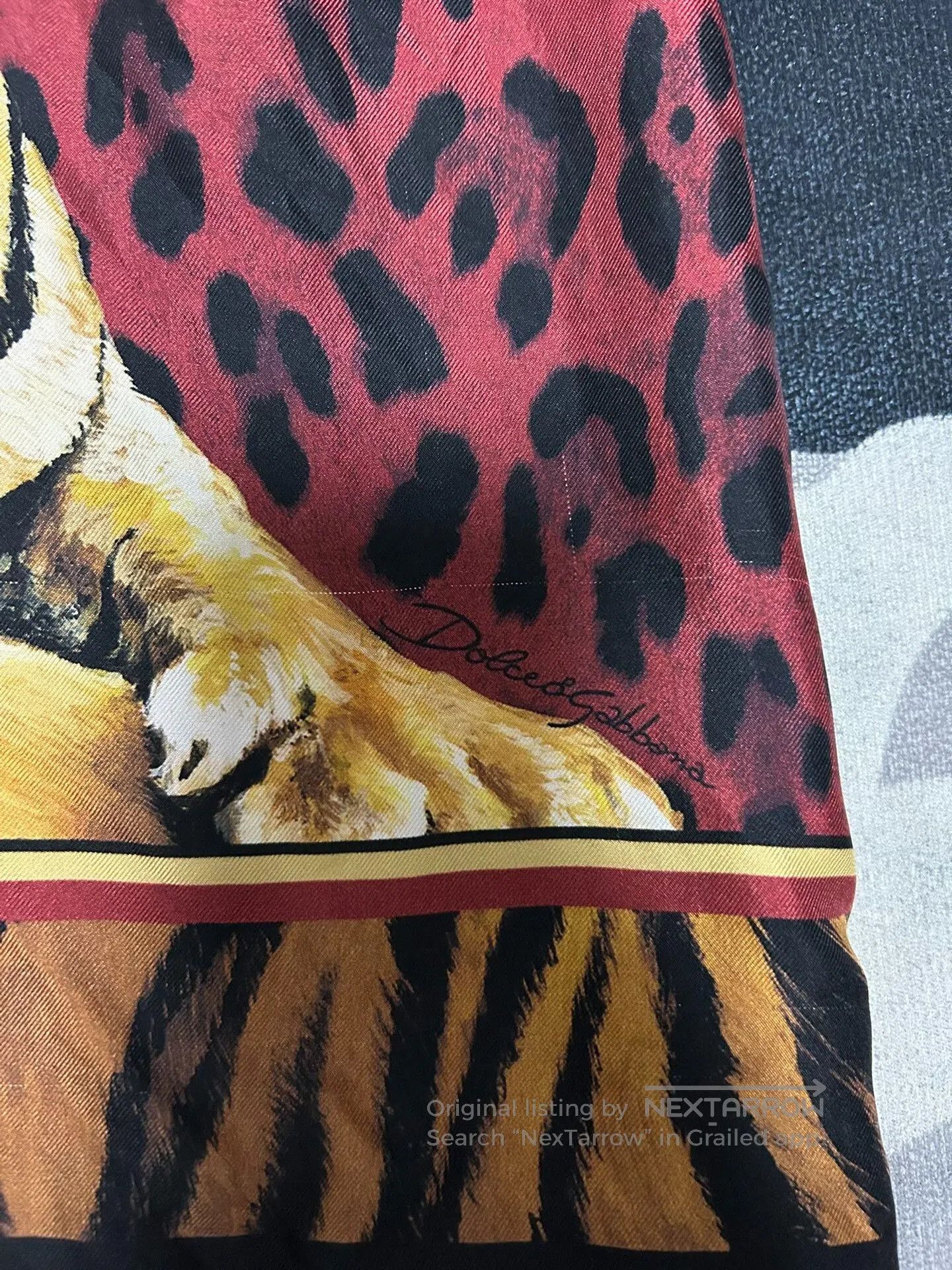 Dolce & Gabbana Dolce & Gabbana Tiger Print T-Shirt. Size US S / EU 44-46 / 1 - 4 Thumbnail