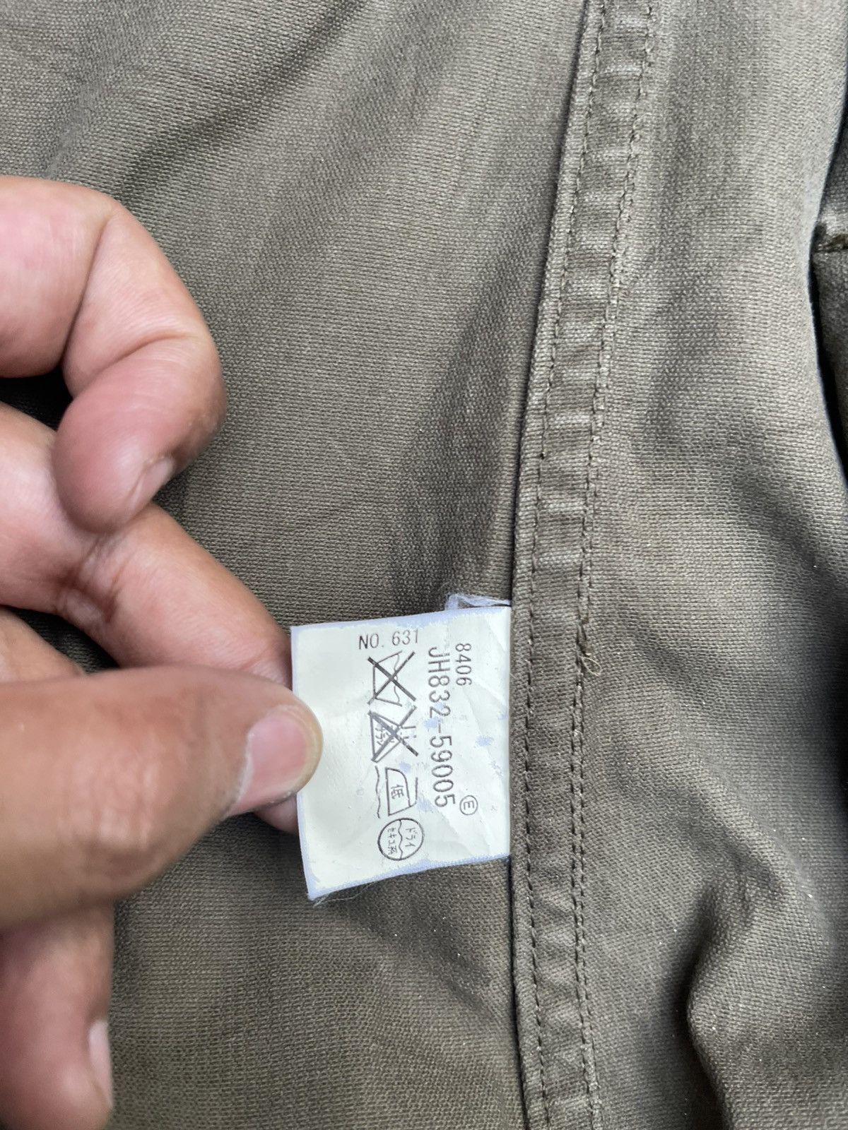 If Six Was Nine Untitled Men Military Jacket - Vintage Skull Print - Size 44 Size US S / EU 44-46 / 1 - 6 Thumbnail