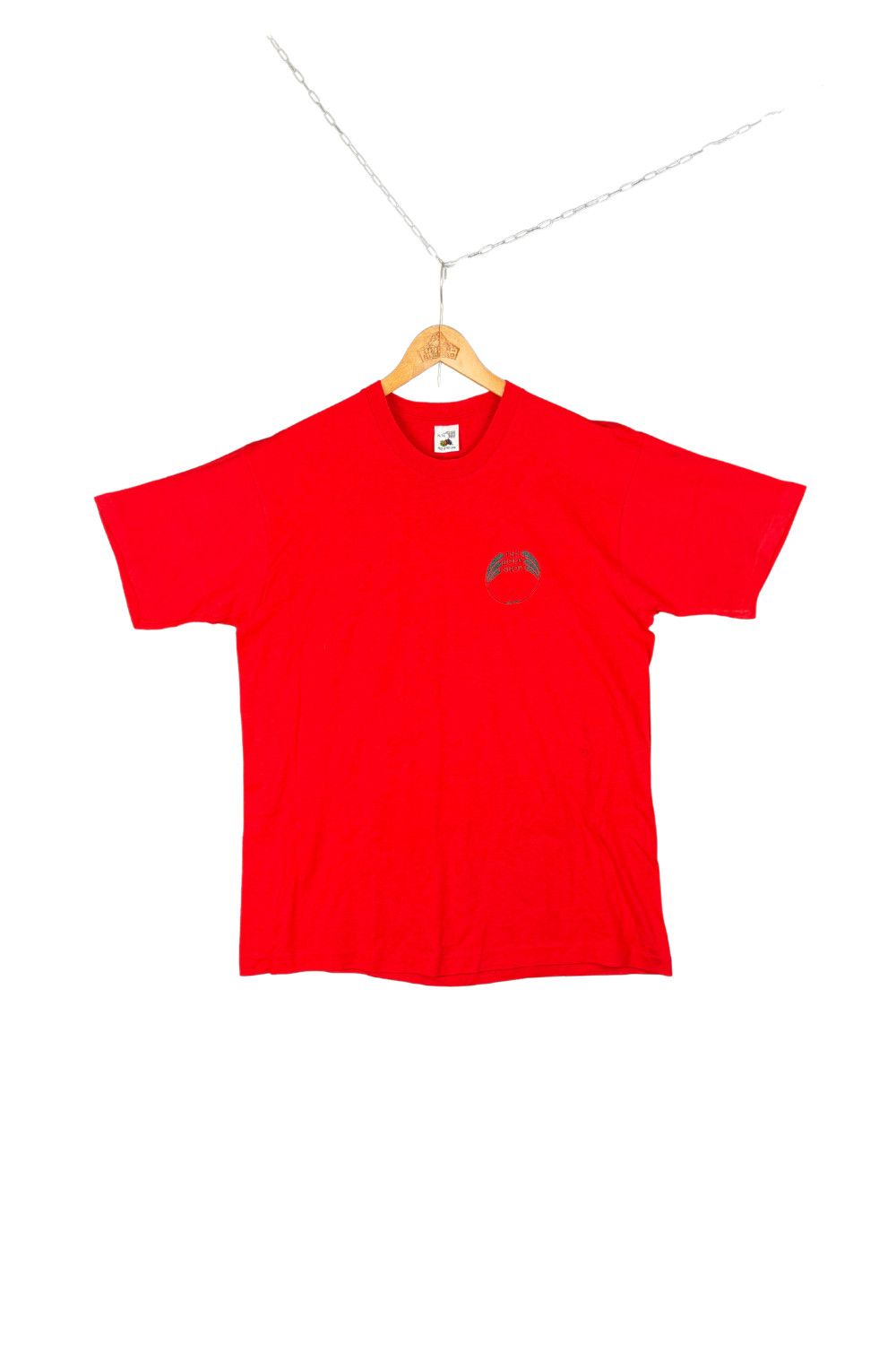 Fruit Of The Loom Vintage 90s The Body Shop Message Graphic T-Shirt Size US XL / EU 56 / 4 - 2 Thumbnail