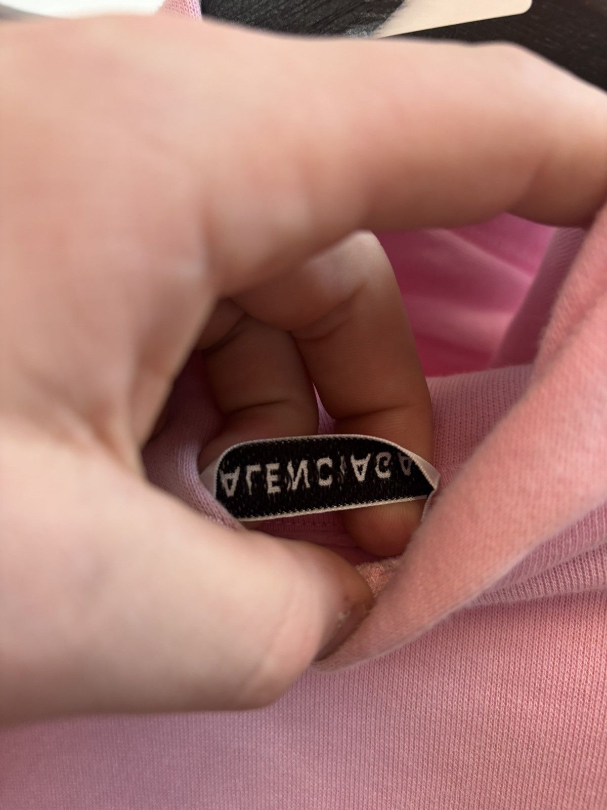 Balenciaga 2022 pink balenci hoodie Size US L / EU 52-54 / 3 - 4 Thumbnail