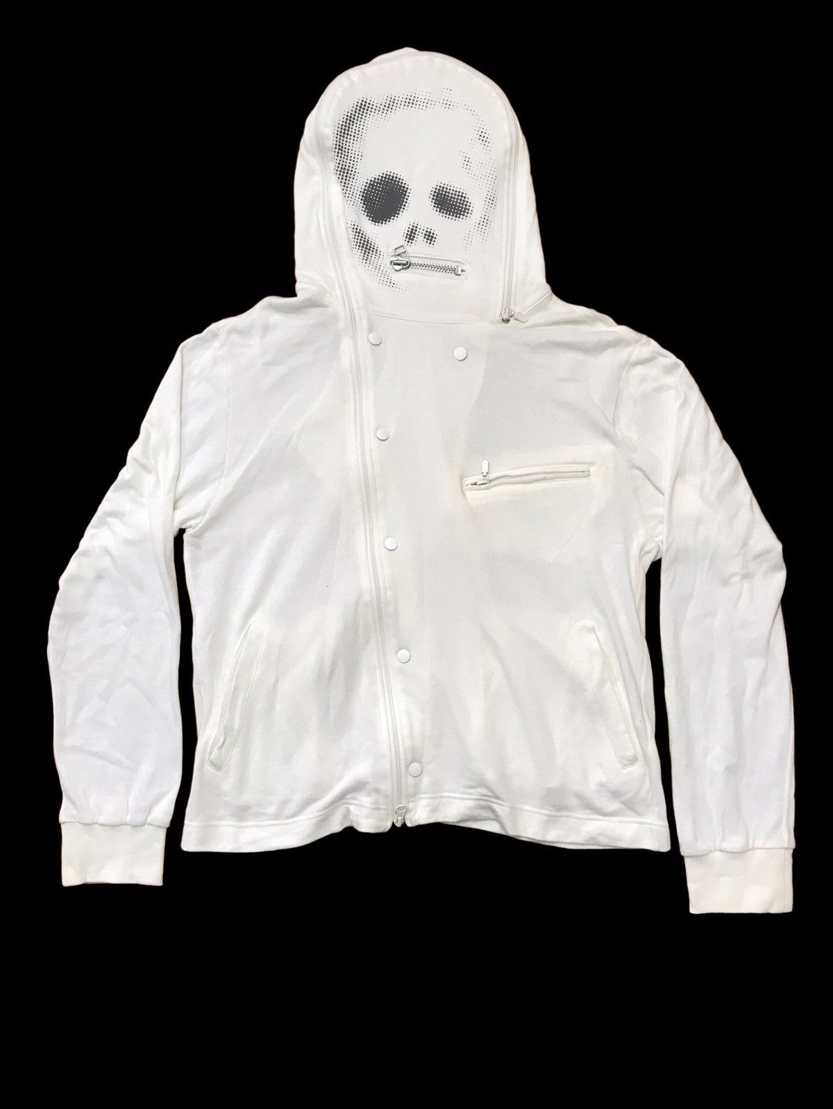 Final Home × Issey Miyake Final Home Skull Hoodie Full Zip Jacket Size US M / EU 48-50 / 2 - 3 Thumbnail
