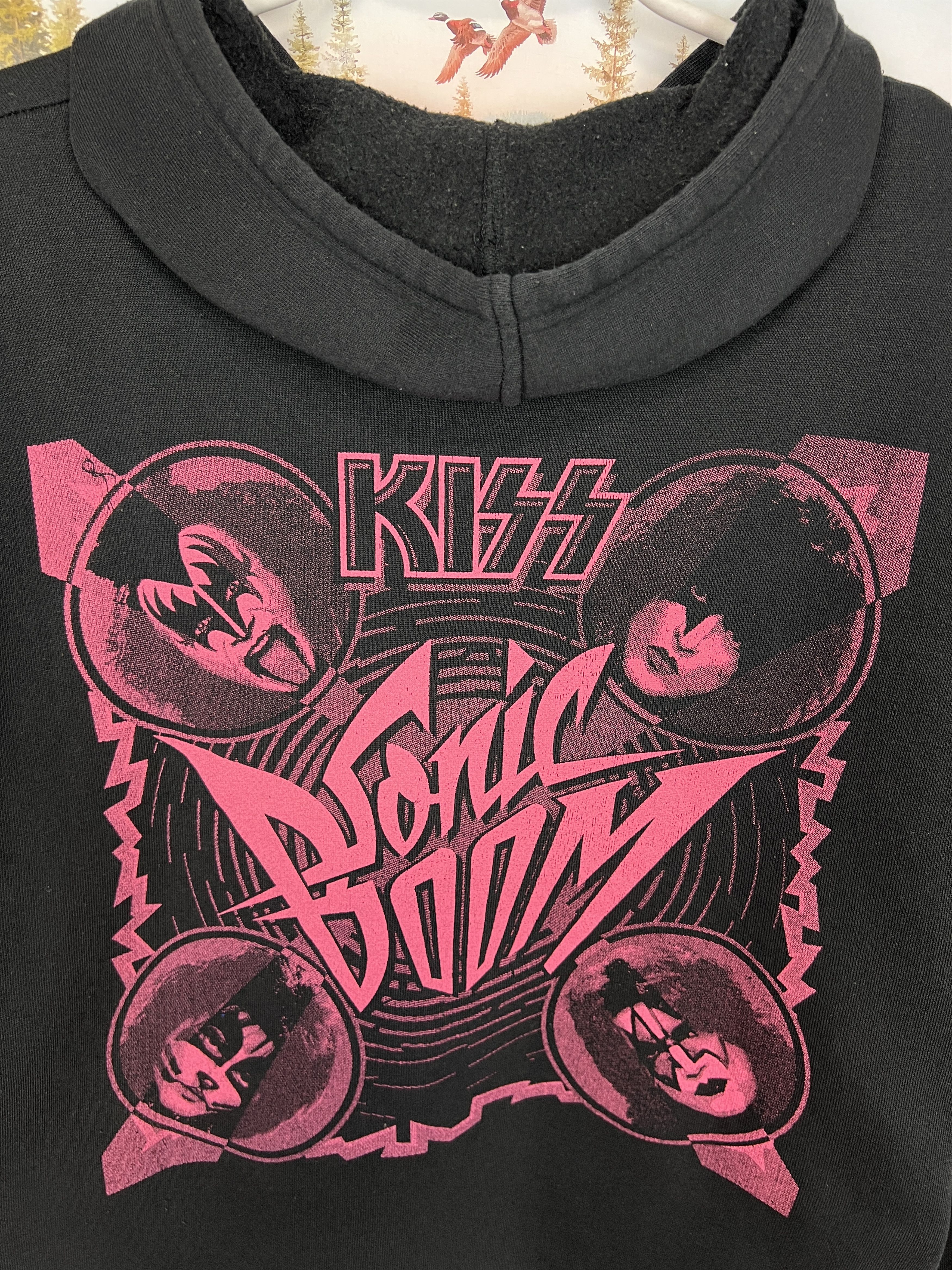 Vintage Vintage Kiss Sonic Boom Hoodie Band Over Print Jacket Size US S / EU 44-46 / 1 - 13 Thumbnail