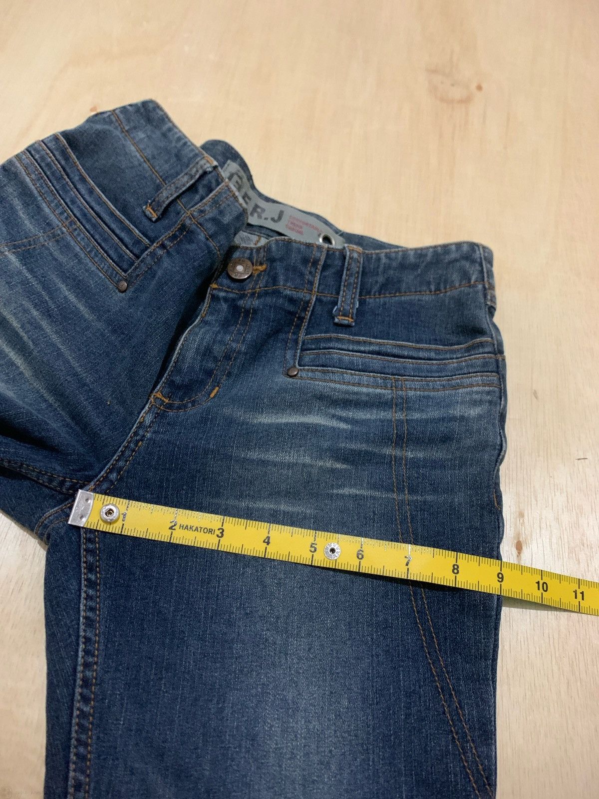 20471120 × If Six Was Nine × Japanese Brand Flare FR Jeans Bootcu Size US 32 / EU 48 - 10 Thumbnail