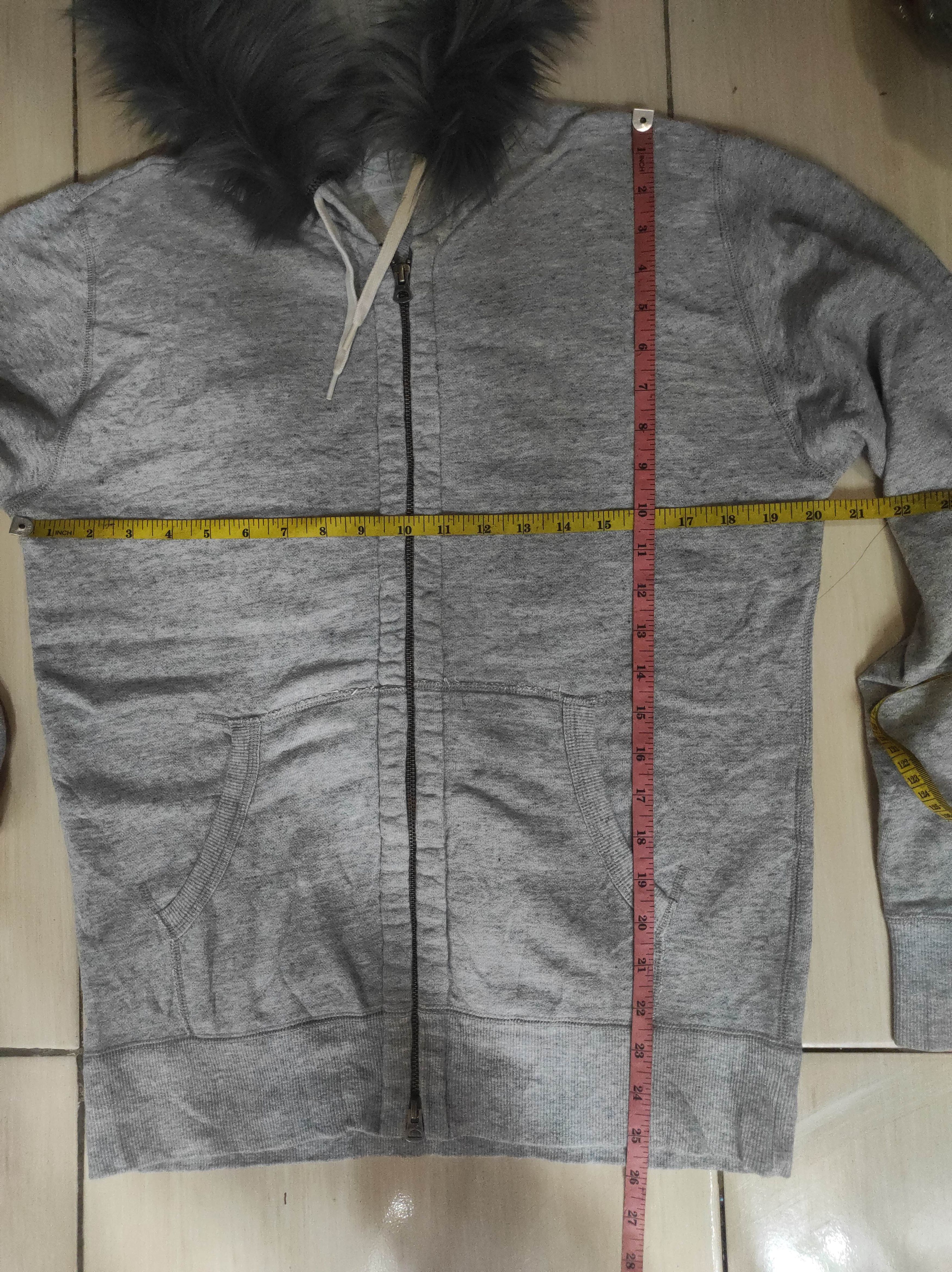 URBAN RESEARCH DOORS Urban Research Japan Made Double Zip Fur Hoodie LGB Style Size US M / EU 48-50 / 2 - 9 Thumbnail