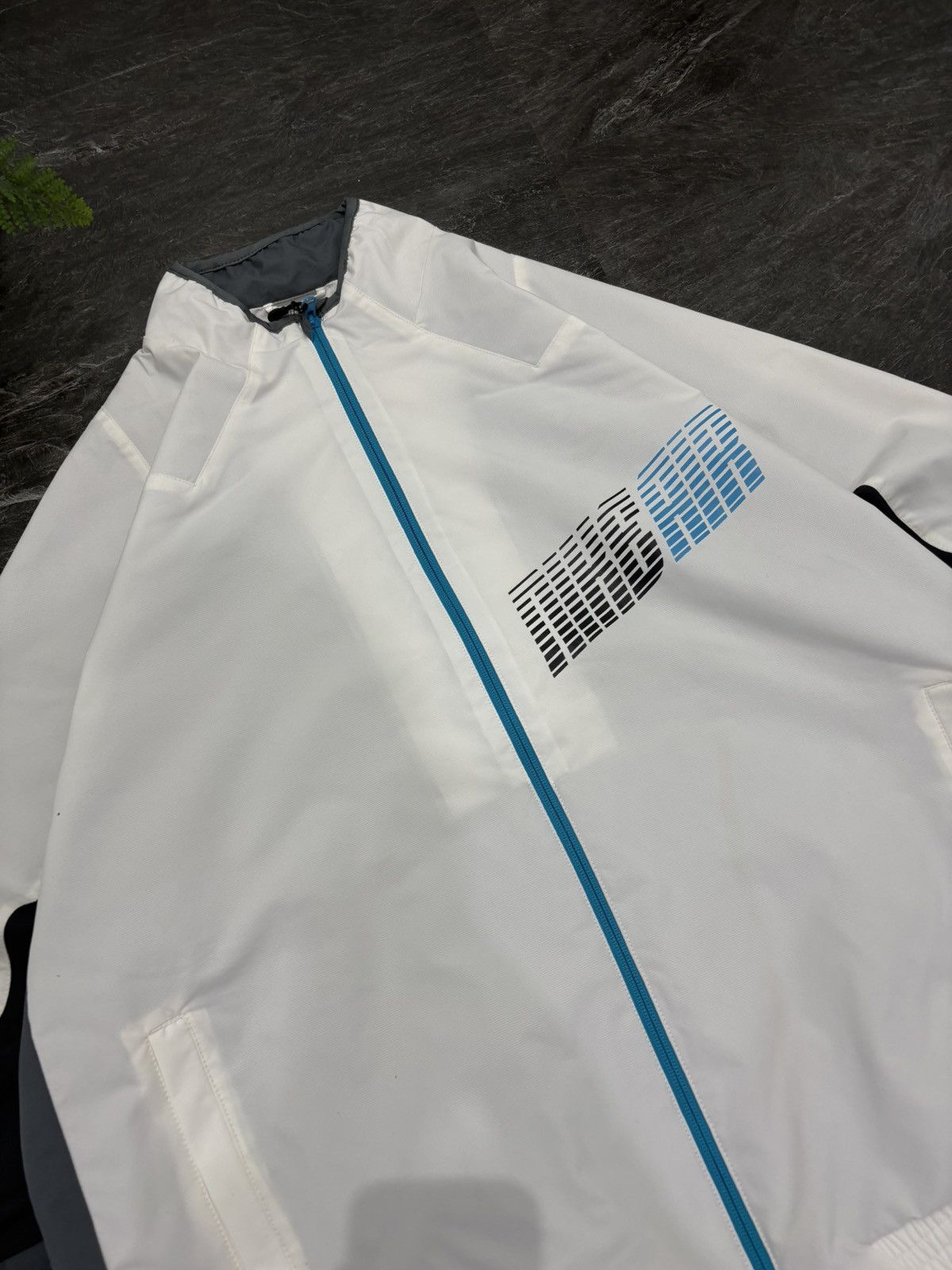 Nike 00s Vintage Nike Air Nylon Drill Jacket Big Logo Size US XXL / EU 58 / 5 - 5 Thumbnail