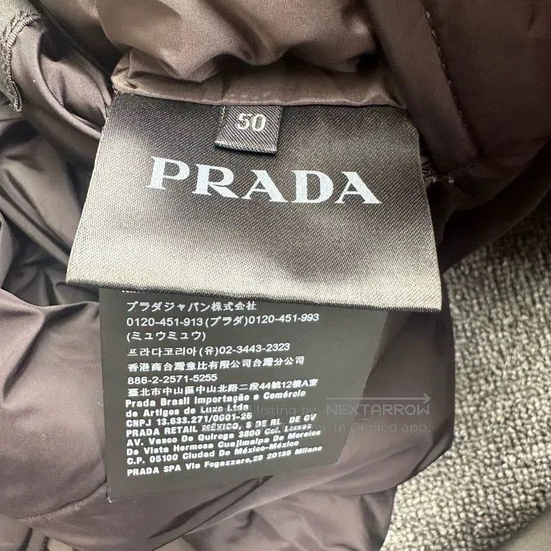 Prada Prada Reversible Nylon Cotton Jacket. Size US M / EU 48-50 / 2 - 4 Thumbnail