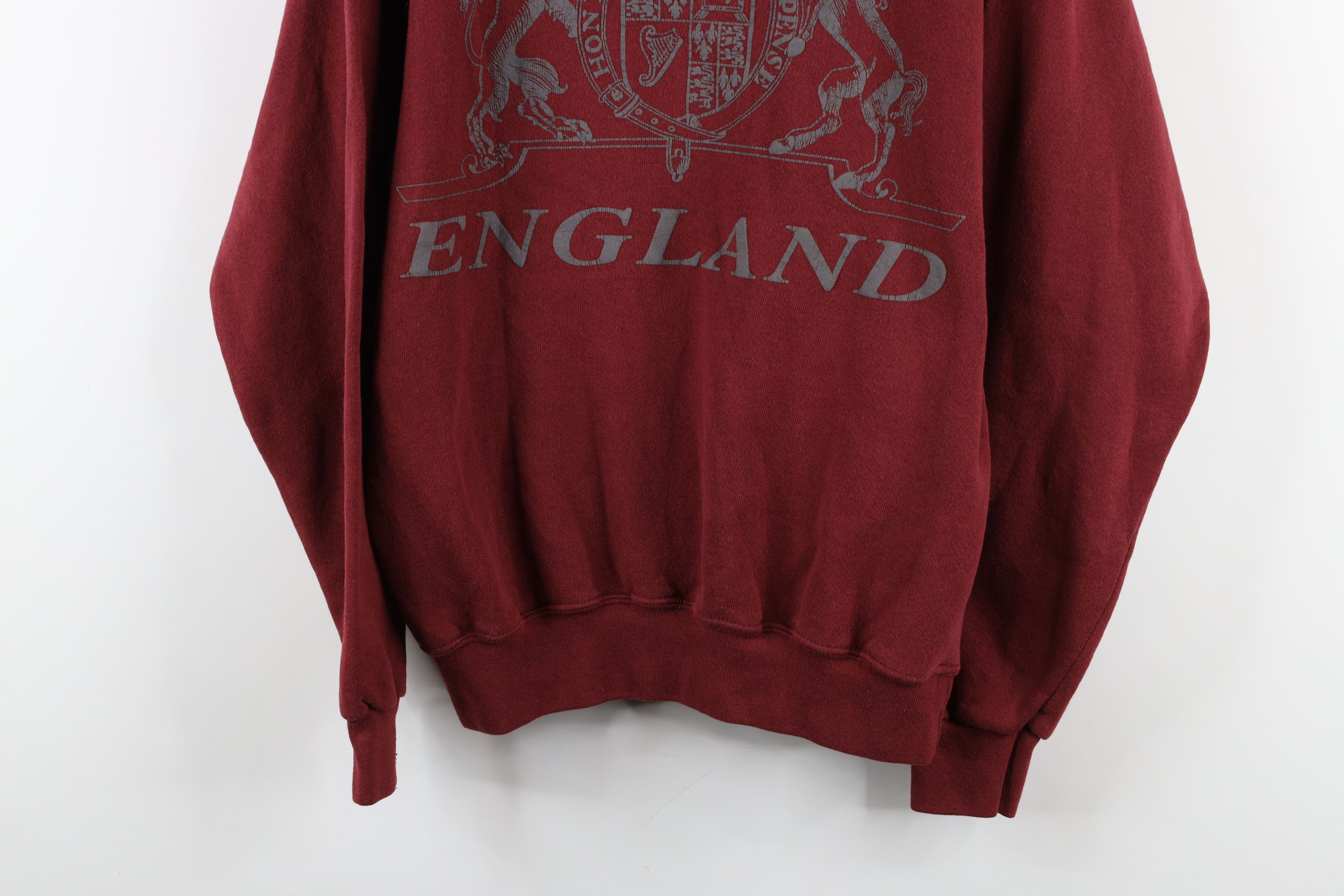Vintage Vintage 80s 90s Streetwear England Crest Sweatshirt USA Size US M / EU 48-50 / 2 - 3 Thumbnail