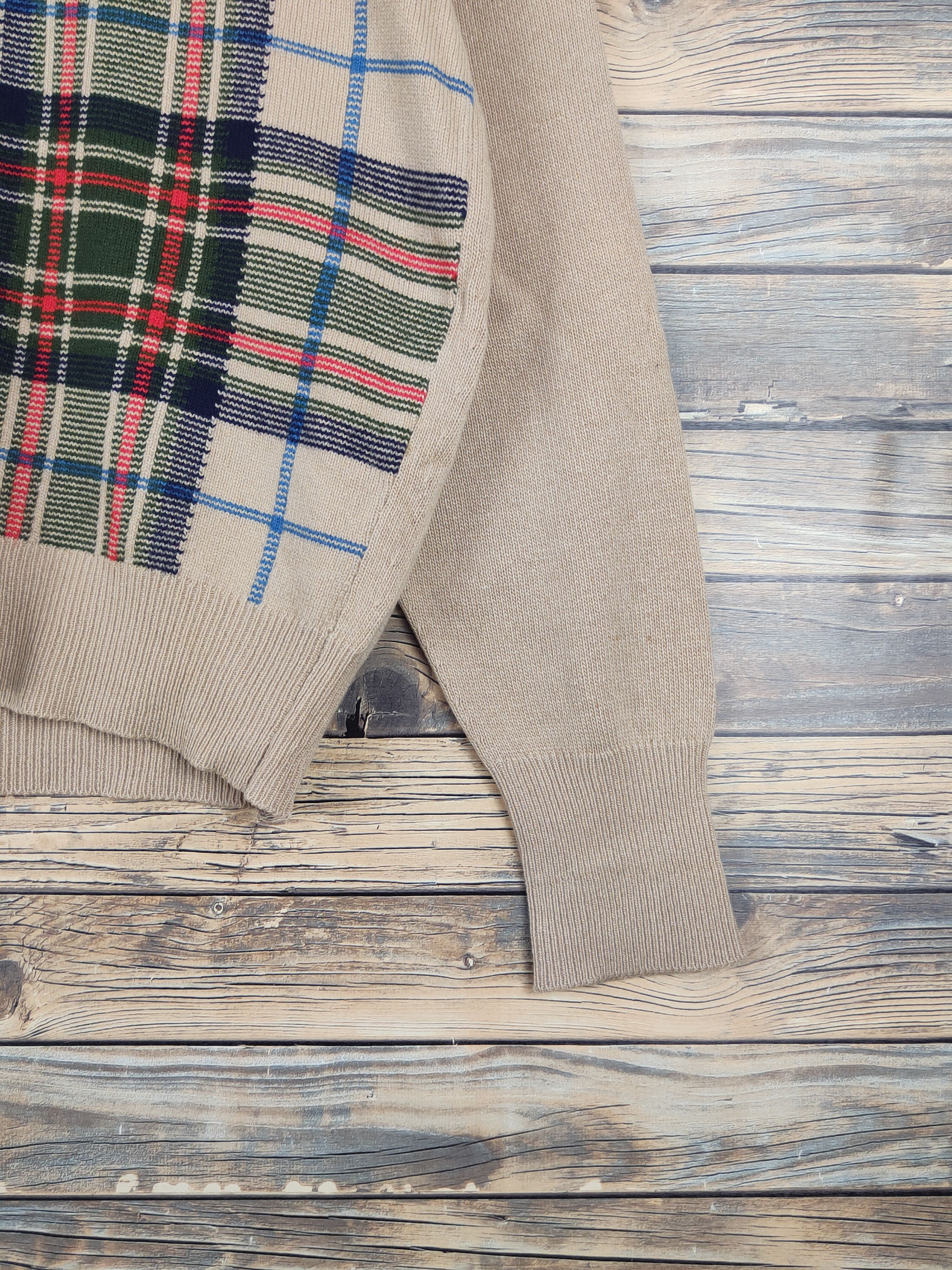 Barrie × Homespun Knitwear × Vintage Barrie for Maruman Brown Knitwear Sweatshirts #W1082 Size L / US 10 / IT 46 - 7 Thumbnail