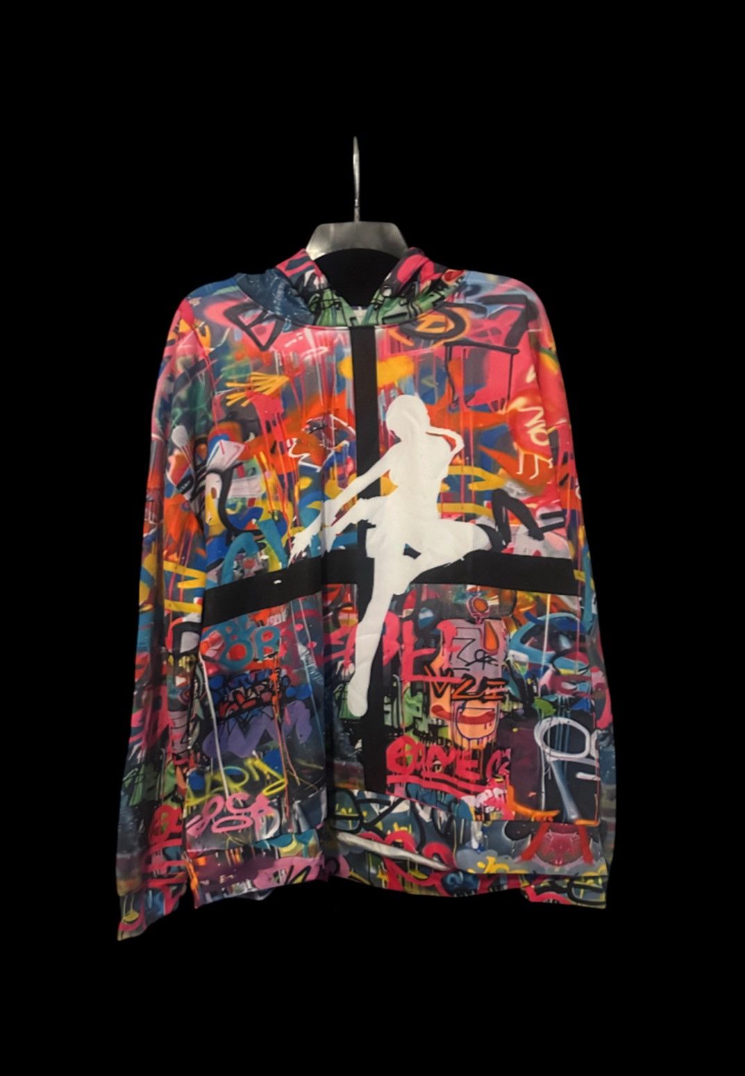 Members Only Mw Graffiti hoodie Size US L / EU 52-54 / 3 - 2 Thumbnail
