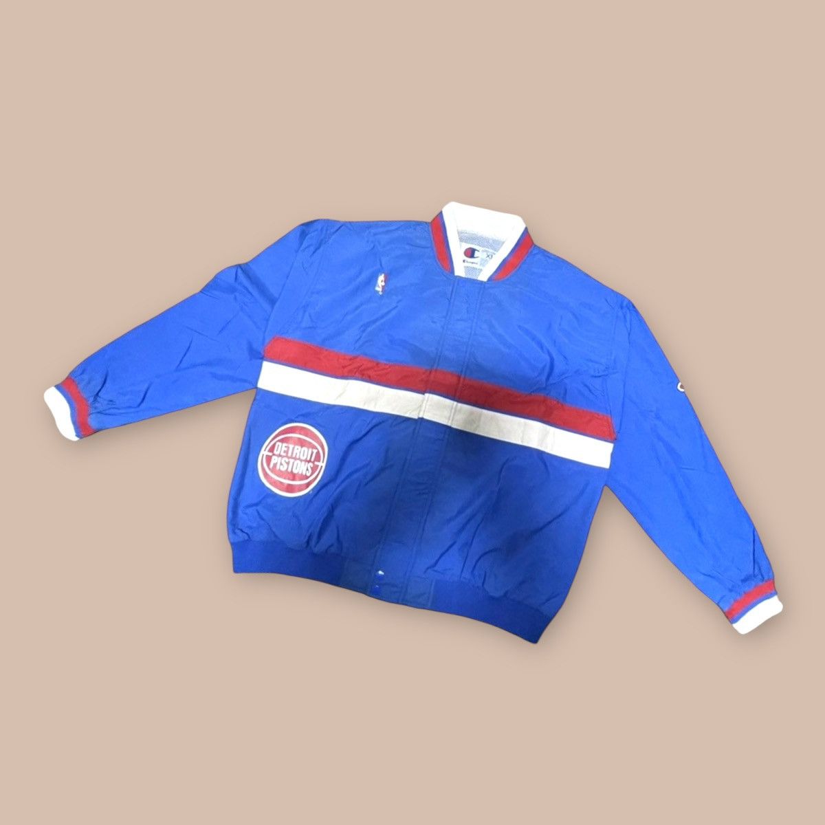 Vintage 90’s Champion NBA Detroit Pistons Warmup Jacket