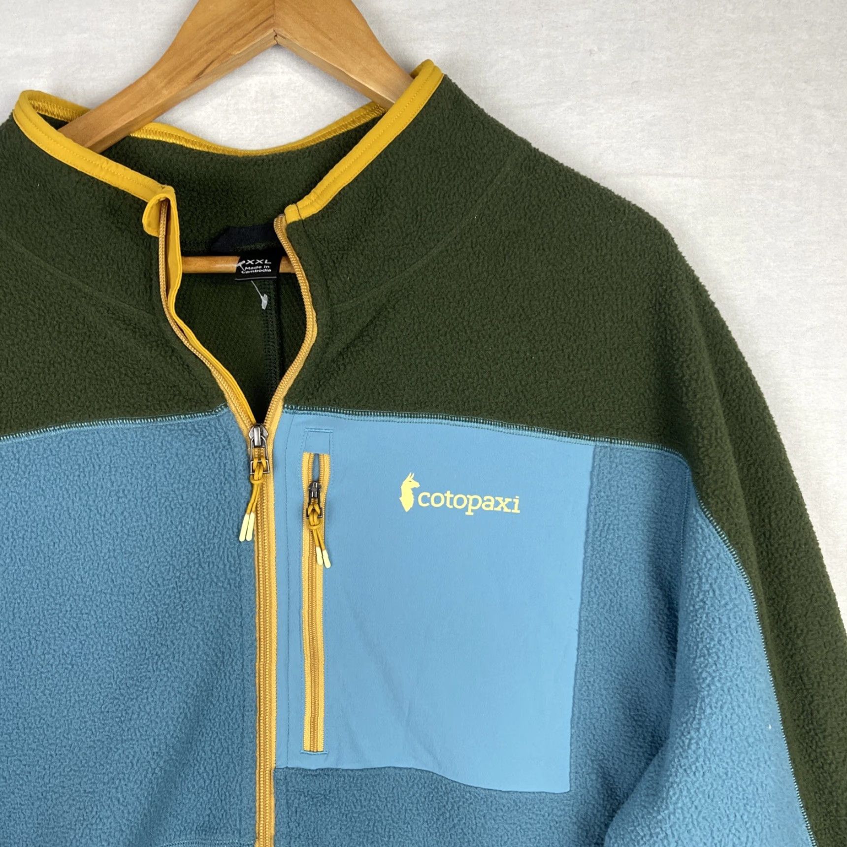 Cotopaxi Cotopaxi Abrazo Jacket Mens 2XL Blue Outdoor Fleece Full Zip Jacket Size US XXL / EU 58 / 5 - 3 Thumbnail