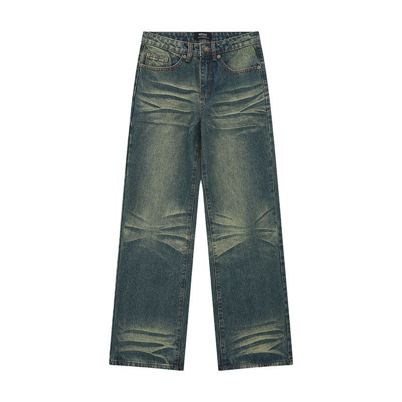 Vintage American street style vintage washed distressed jeans Size US 32 / EU 48 - 1 Thumbnail