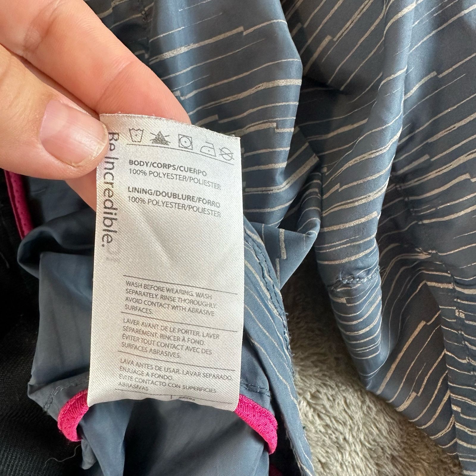 Other Sugoi Zap Jacket Running Cycling Women M Blue Gray Pink Size M / US 6-8 / IT 42-44 - 12 Thumbnail