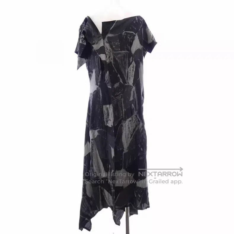 Yohji Yamamoto Yohji Yamamoto size 3 25ss Print Dress Size L / US 10 / IT 46 - 2 Thumbnail