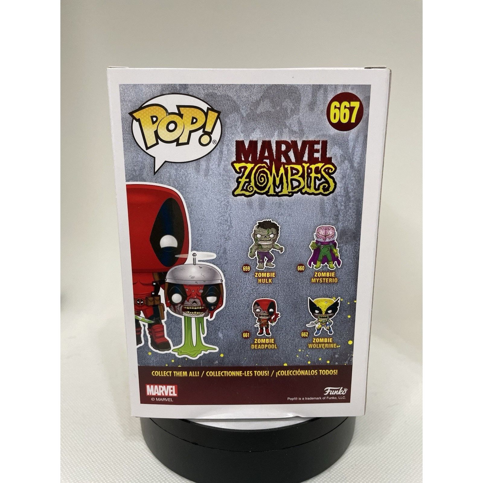 Marvel Comics Funko POP 667 Deadpool w Headpool Collector Corps Exclusive Size ONE SIZE - 5 Thumbnail