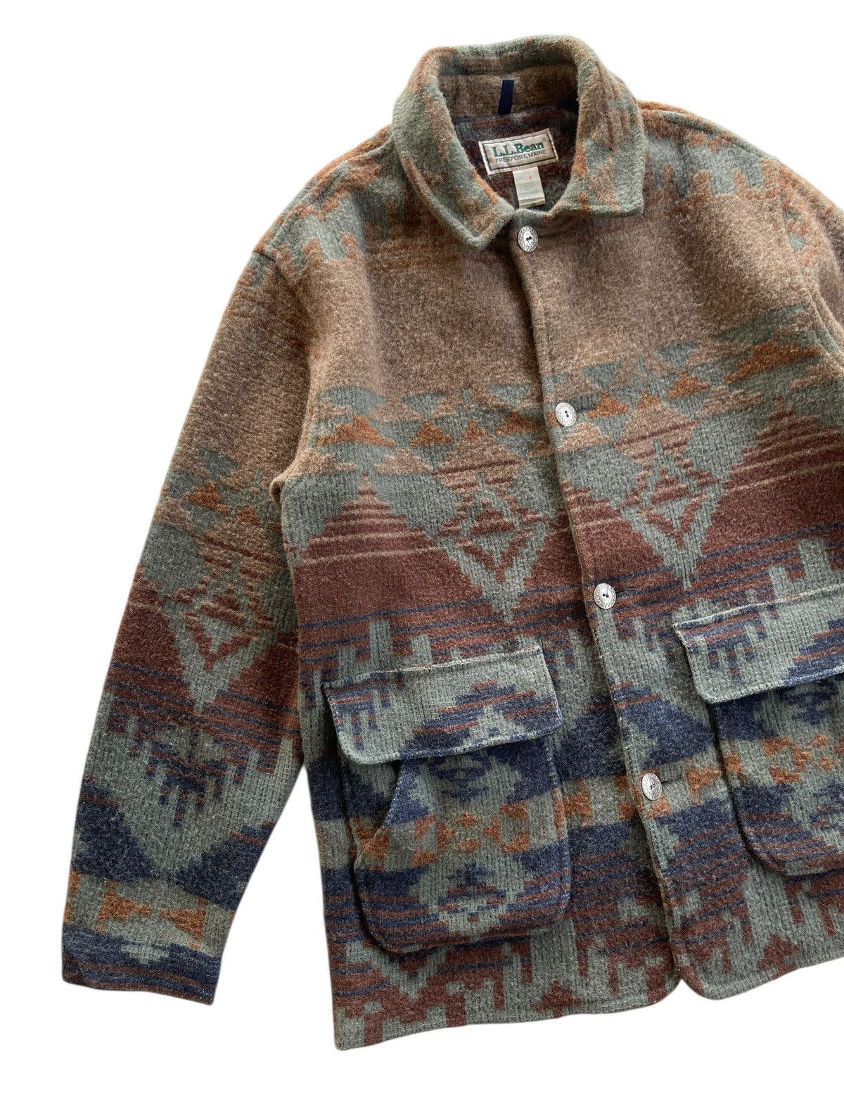 L.L. Bean 70s L.L.Bean Native Printed Jacket Size US M / EU 48-50 / 2 - 5 Thumbnail