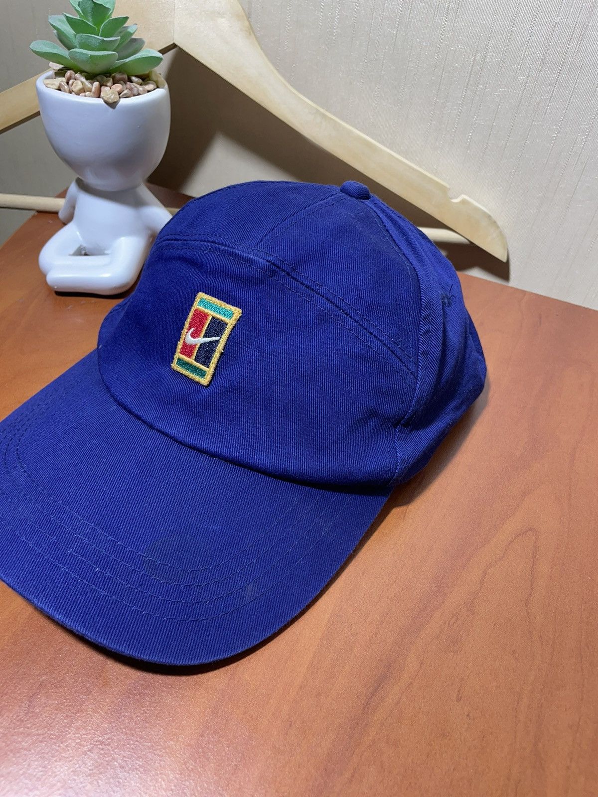 Nike × Vintage Nike court vintage cap 90s Size ONE SIZE - 2 Thumbnail