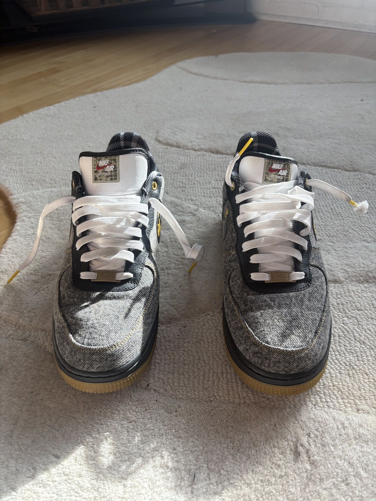 Nike Nike Camo Denim Remix AF1 Size US 11 / EU 44 - 3 Thumbnail
