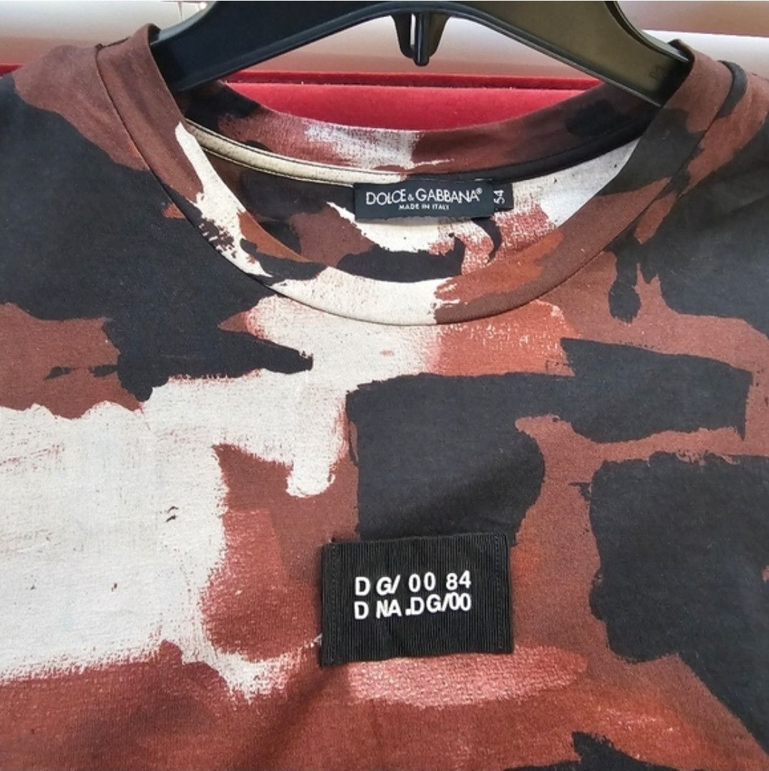 Dolce & Gabbana Dolce & Gabbana Multi-Color Tshirt Size 54/L Size US L / EU 52-54 / 3 - 7 Thumbnail