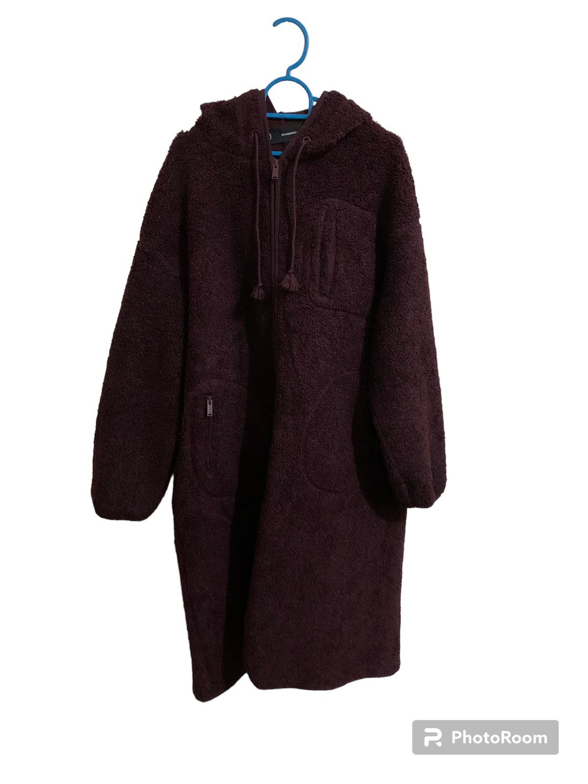 GU × Jun Takahashi × Undercover Offer☄️GU X Undercover Sherpa Fleece Hoodie Long Jacket Size US S / EU 44-46 / 1 - 9 Thumbnail