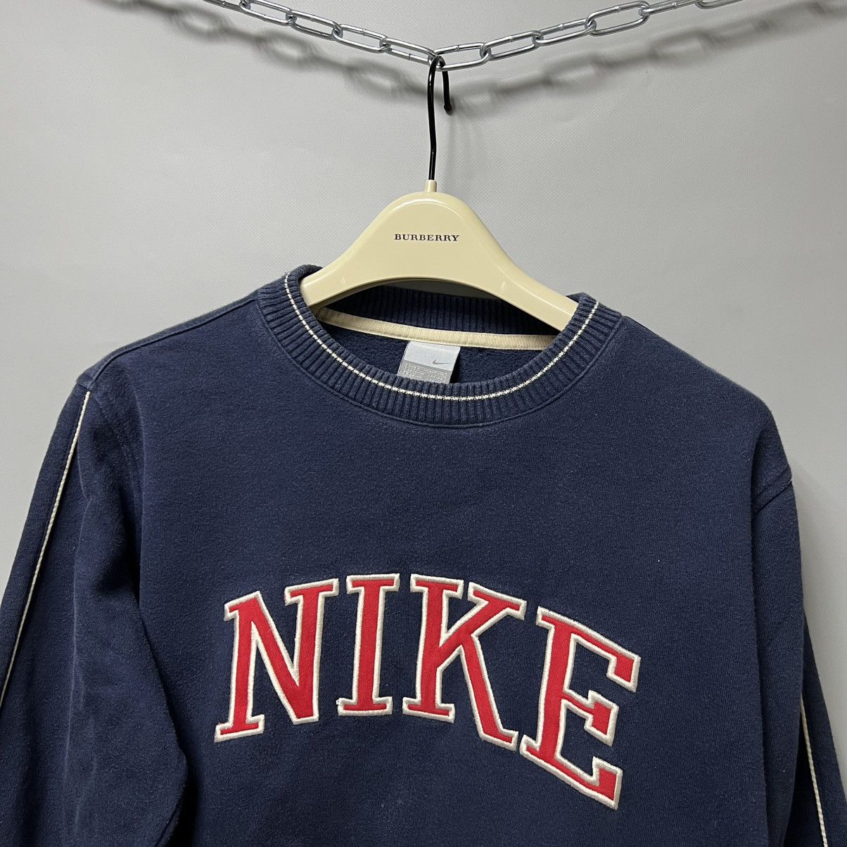 Nike × Vintage Vintage Nike sweatshirt big logo y2k Size US S / EU 44-46 / 1 - 2 Thumbnail