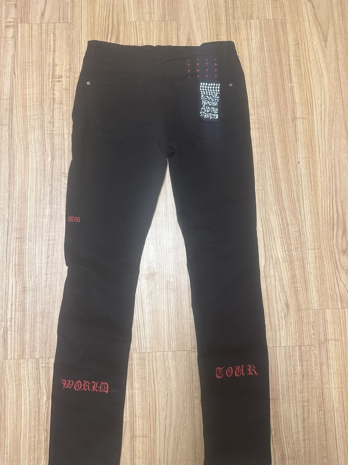Ksubi Black and Red Ksubis Size US 33 - 1 Thumbnail
