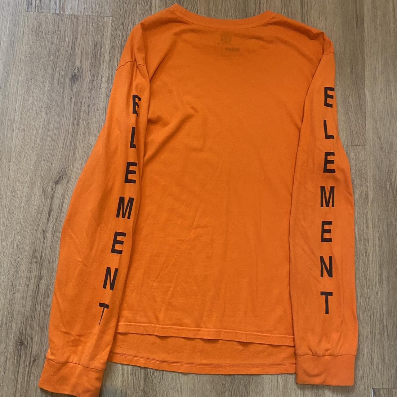 Element Element orange long sleeve skateboarding shirt Size US L / EU 52-54 / 3 - 3 Thumbnail
