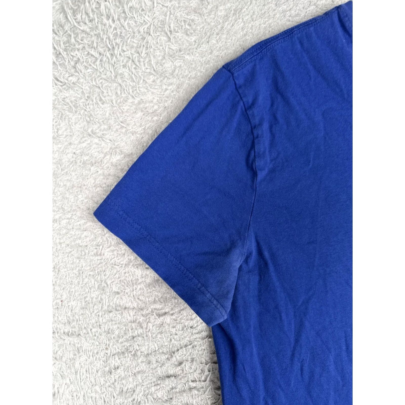 Tommy Hilfiger Tommy Hilfiger Shirt Mens M Blue Crew Neck Short Sleeve Logo Tagless Cotton T-Shirt Size US M / EU 48-50 / 2 - 3 Thumbnail