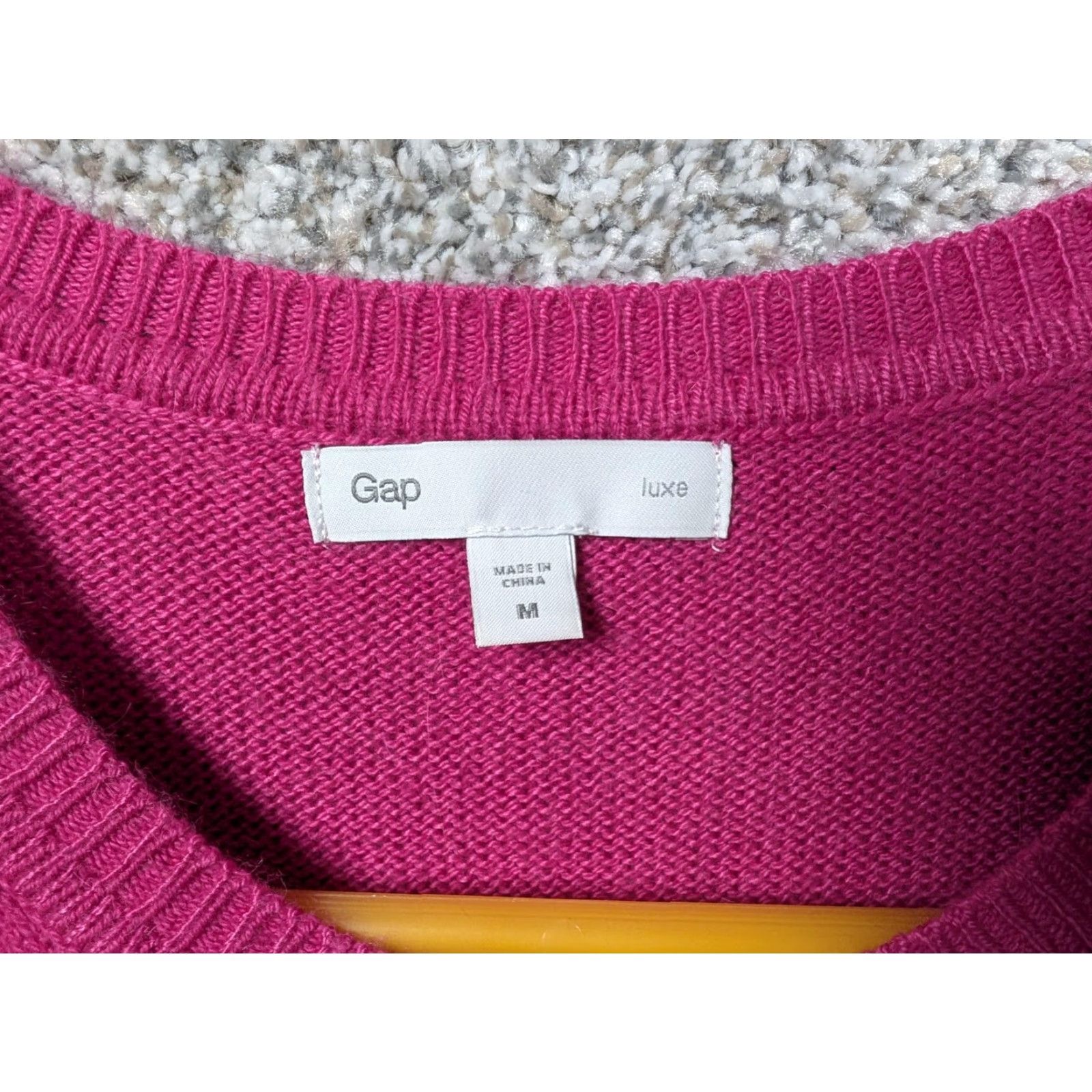 Gap Gap Sweater Medium Luxe Angora Blend Timeless Feminine Soft Quiet Luxury Girl Size M / US 6-8 / IT 42-44 - 6 Thumbnail