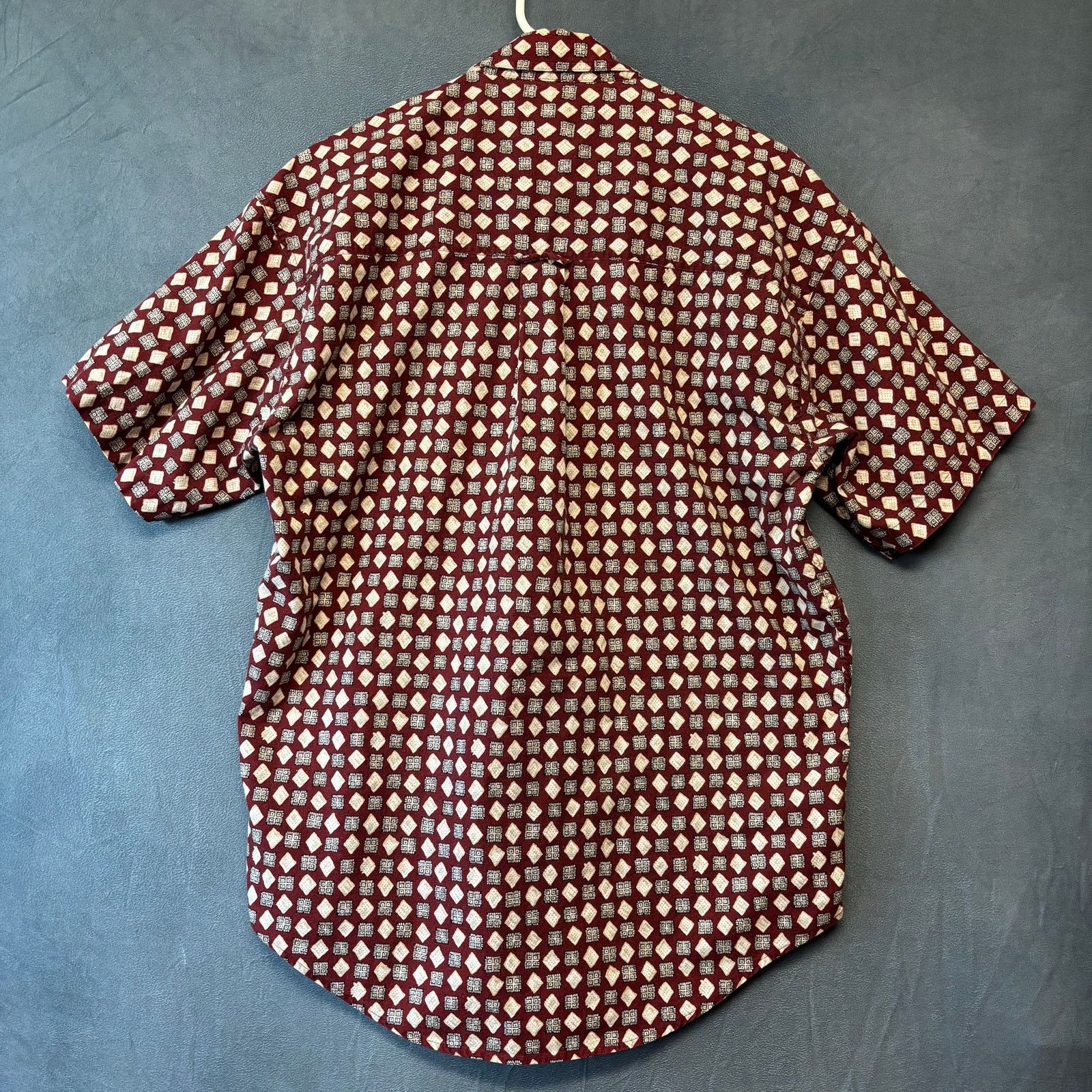 Chaps Ralph Lauren Ralph Lauren Chaps Shirt Linen Blend Geometric Pattern Size US M / EU 48-50 / 2 - 6 Thumbnail