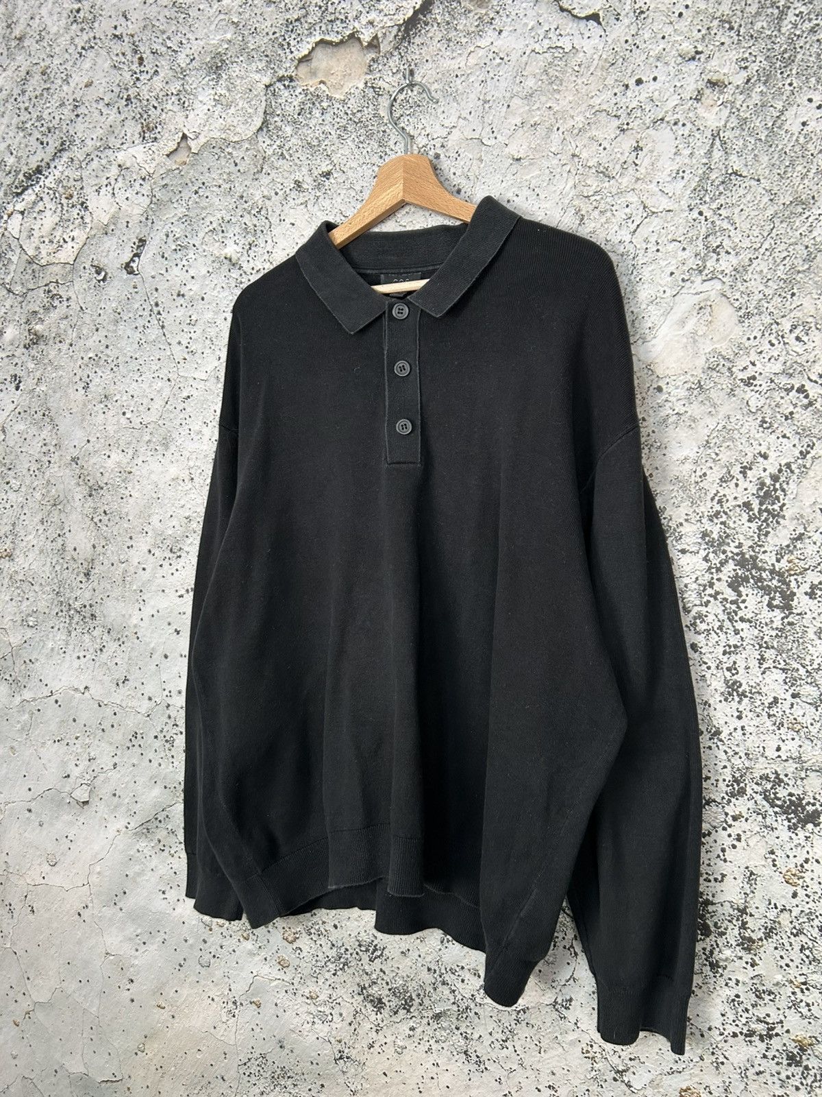 Cos COS Basic Sweatshirt Polo Minimalist Classic Scandi Designer Size US XL / EU 56 / 4 - 2 Thumbnail