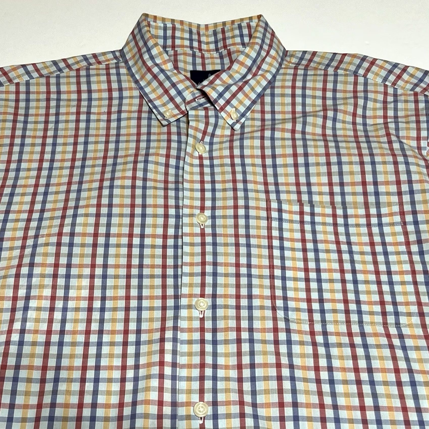 johnnie-O johnnie-O Performance Shirt Mens Large Multicolor Plaid Button Down Long Sleeve Regular Fit Casual Travel Shirt Size US L / EU 52-54 / 3 - 2 Thumbnail
