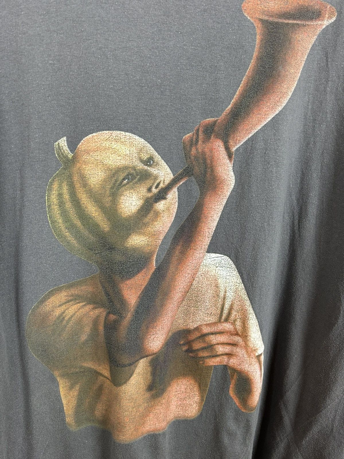 Band Tees 00s Vintage Helloween Walls Of Jericho 1985 Album T-Shirt Size US XXL / EU 58 / 5 - 6 Thumbnail