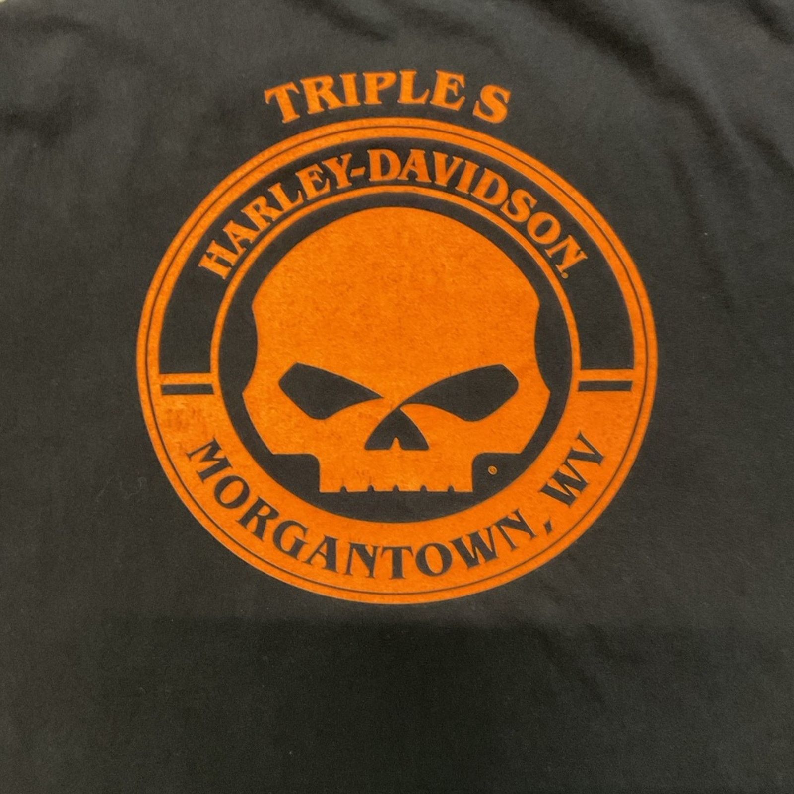 Harley Davidson Vintage Harley Davidson Morgantown, WV Graphic T-Shirt Size US XXL / EU 58 / 5 - 5 Thumbnail