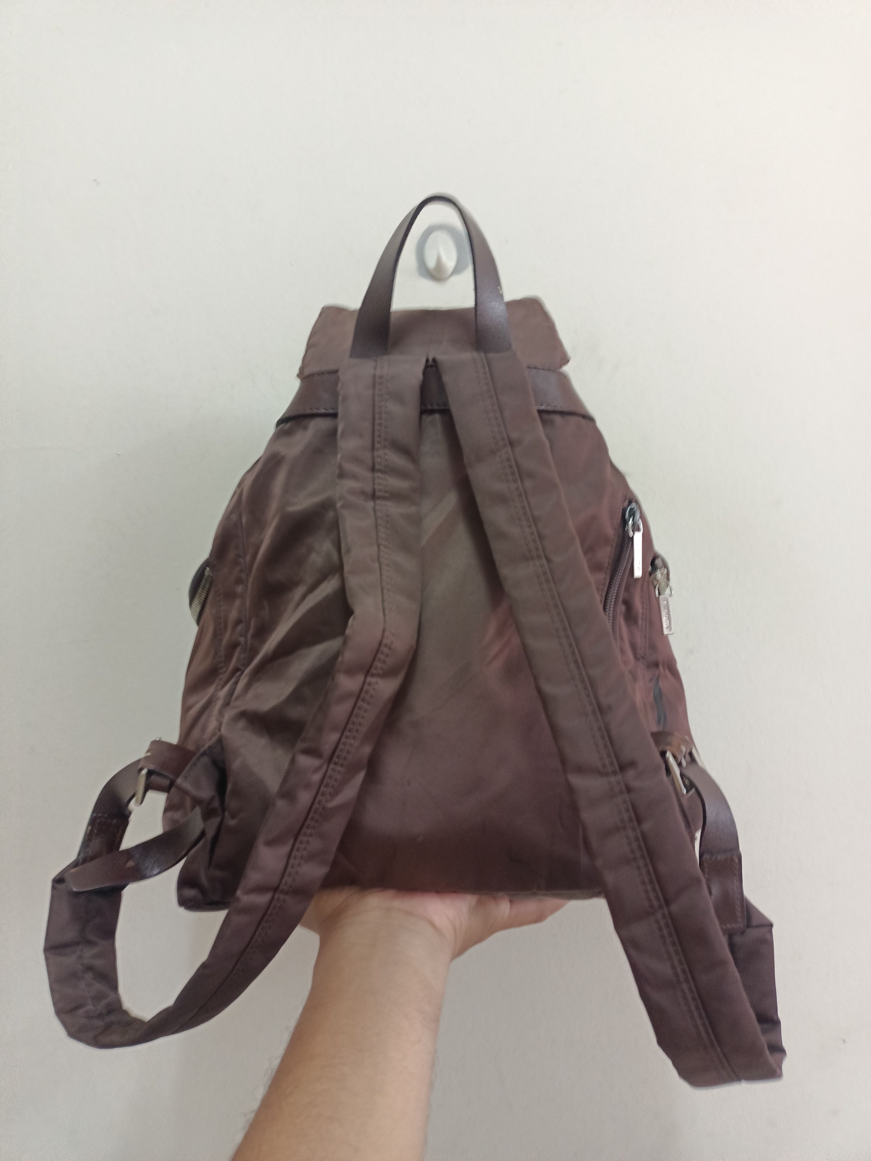 Renoma Vintage Renoma Paris nylon leather backpack Size ONE SIZE - 10 Thumbnail