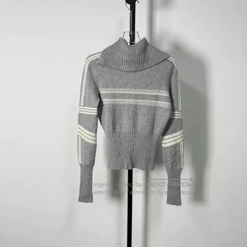Dior Dior Gray Wool Pullover Sweater for Women . Size S / US 4 / IT 40 - 2 Thumbnail