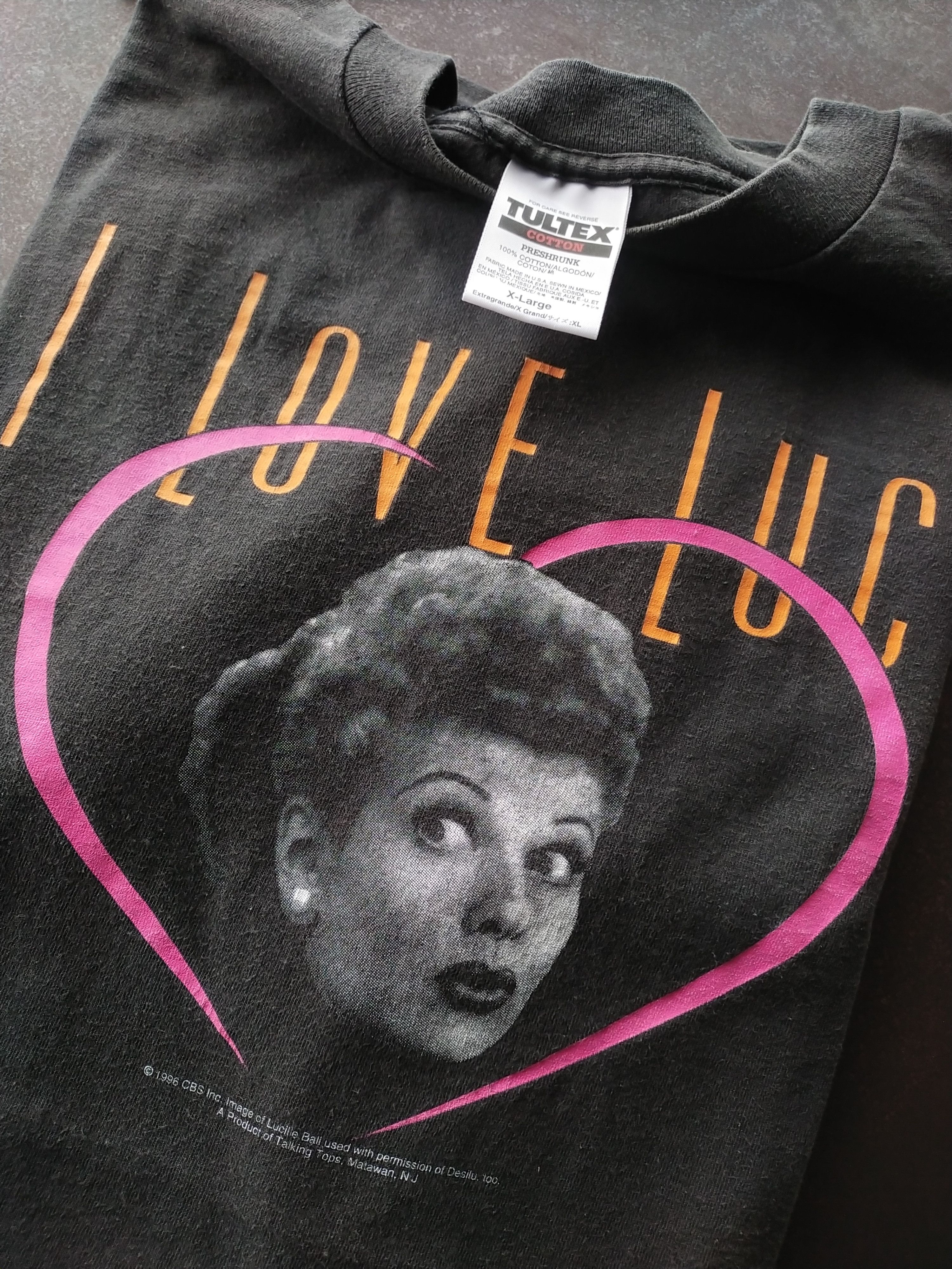 Vintage 1996 VINTAGE I LOVE LUCY (LUCILLE BALL) MOVIE Size US XL / EU 56 / 4 - 2 Thumbnail