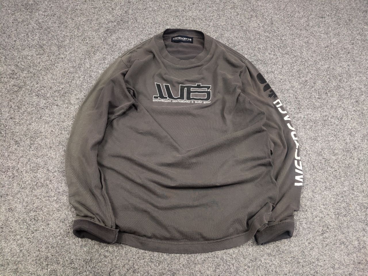 Westbeach Vintage Westbeach Skateboard Surf Graphic Faded long sleeve Size US S / EU 44-46 / 1 - 2 Thumbnail