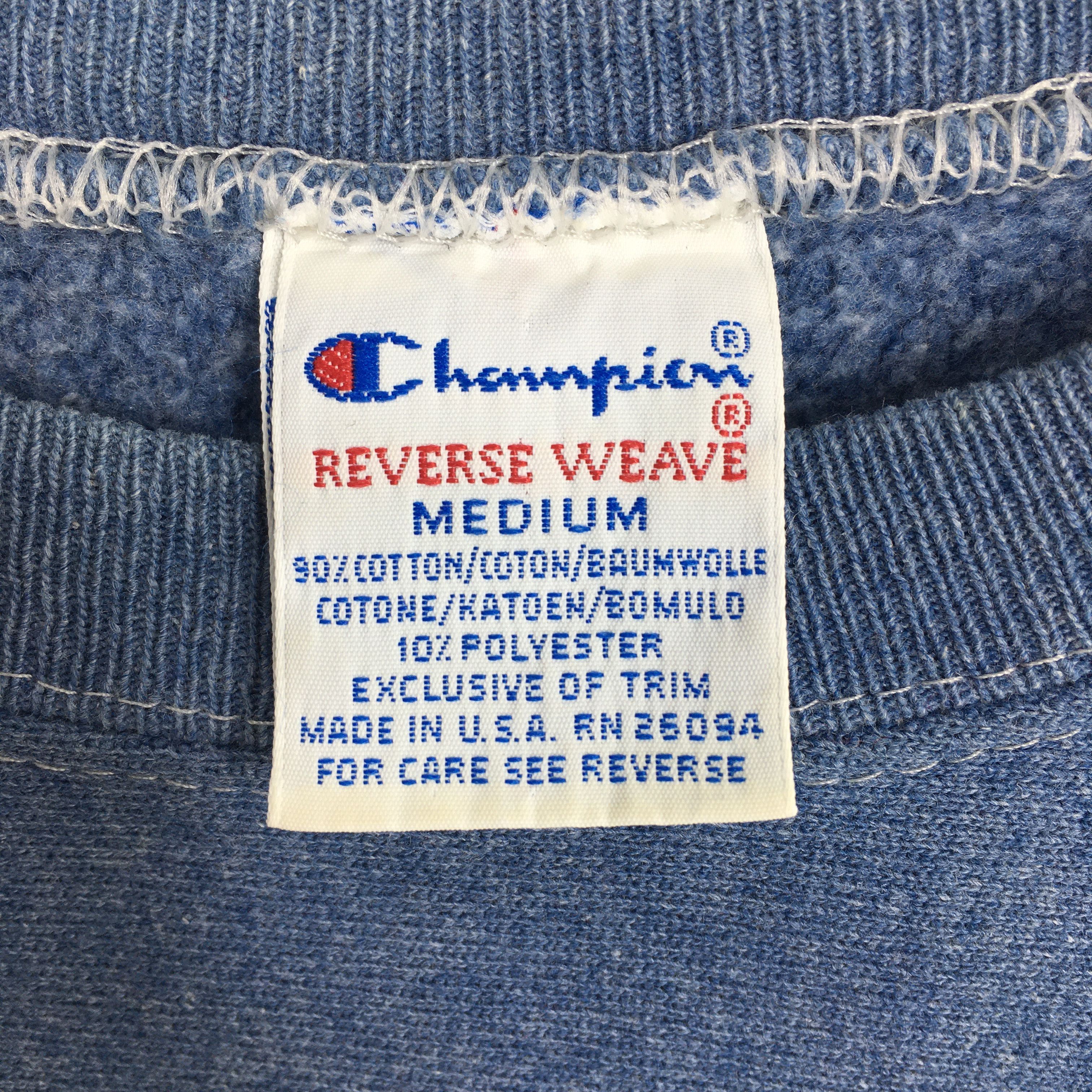 Champion Vintage Champion Script Logo Reverse Weave Sweatshirt Medium Size US M / EU 48-50 / 2 - 6 Thumbnail