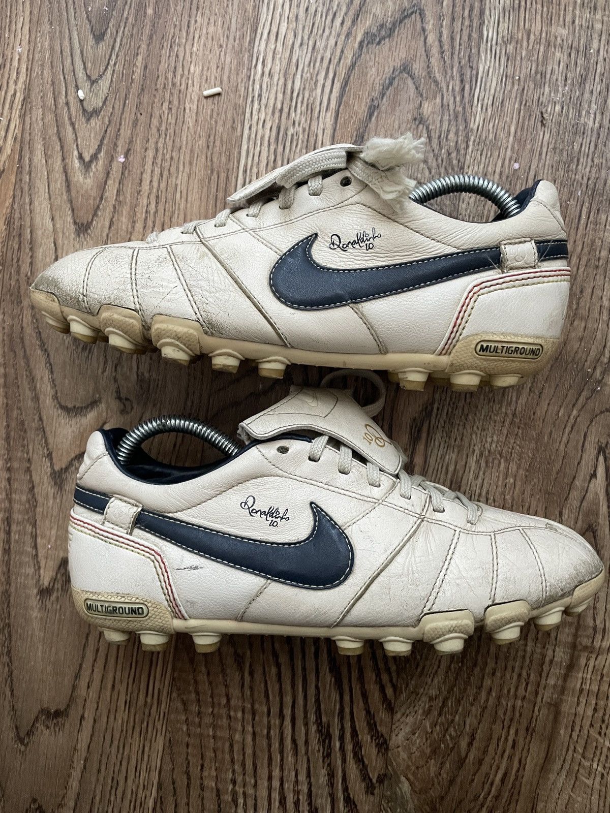 Nike 2007 Vintage Y2k Nike Ronaldinho Shoes Boots Soccer Football Size US 7.5 / EU 40-41 - 4 Thumbnail