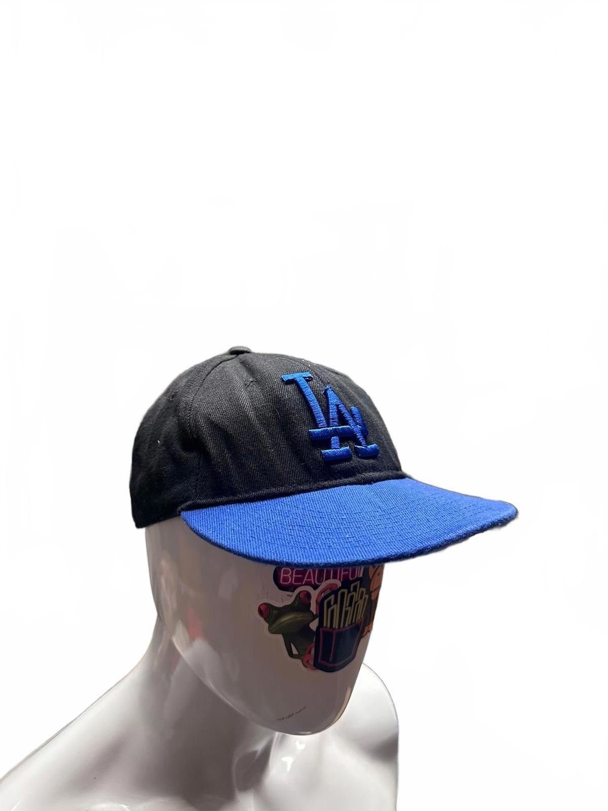 Designer Stylish Black and Blue LA Cap Size ONE SIZE - 2 Thumbnail