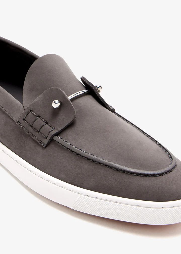 Christian Louboutin os11x0126 Chambeliboat Loafers in Grey Size US 9 / EU 42 - 2 Thumbnail