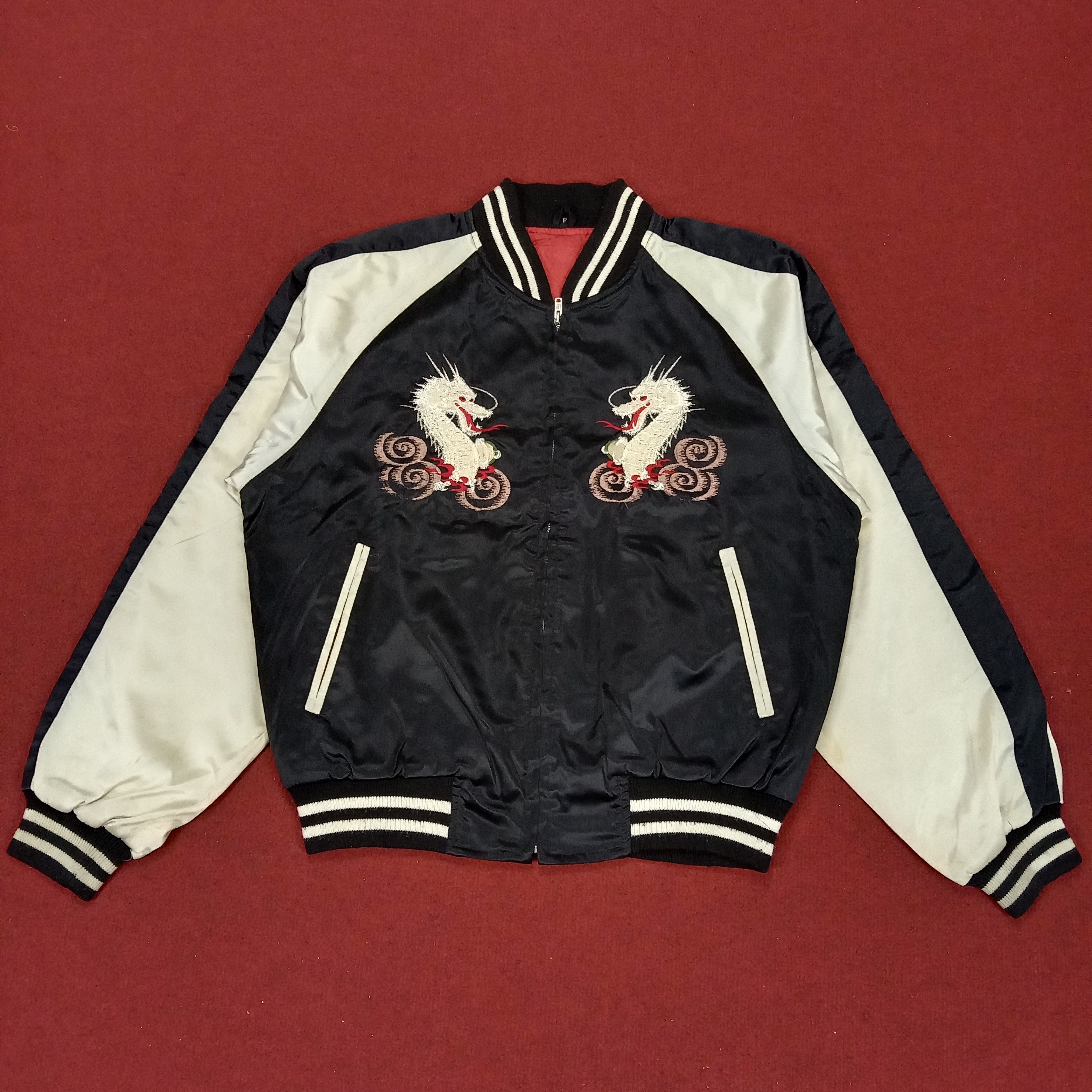 Japanese Brand × Vintage Sukajan Dragon Design Japanese Brand Streetwear Style Jacket Size US M / EU 48-50 / 2 - 3 Thumbnail