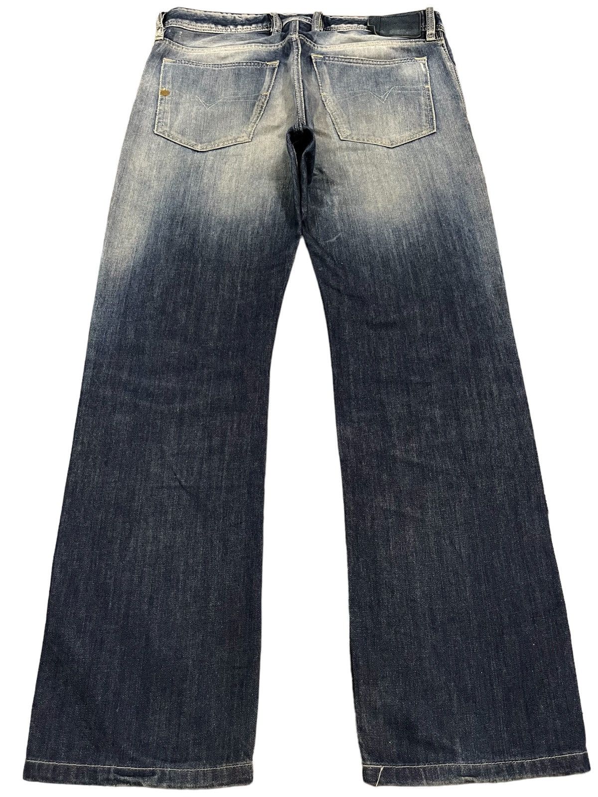 Diesel Vintage Diesel “Waykee” Regular Straight Distress Blue Jeans Size US 34 / EU 50 - 2 Thumbnail