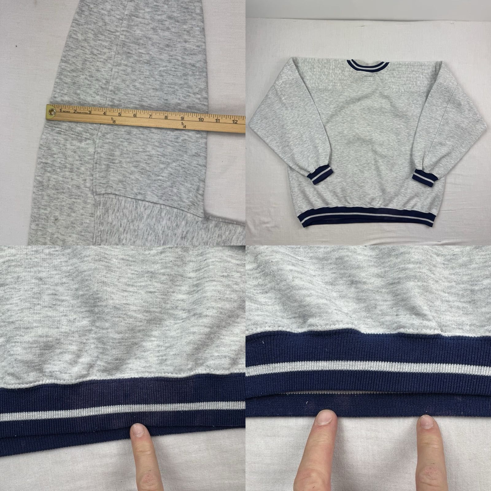 Vintage VINTAGE Army Medical Center Sweatshirt Mens Adult Large 90s Gear Gray Pullover Military Size US L / EU 52-54 / 3 - 9 Thumbnail